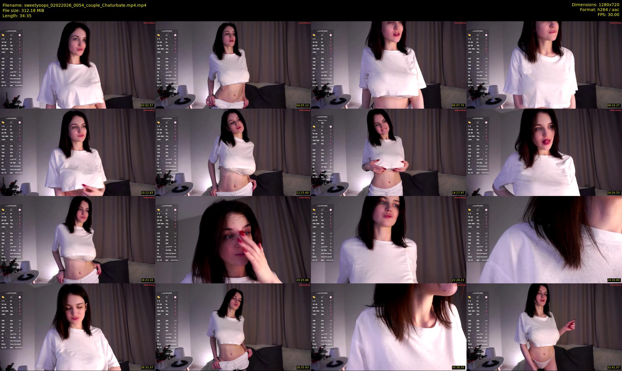 sweetyoops — 35 minute Chaturbate female cam show recording, 720p, Feb 2, 2026