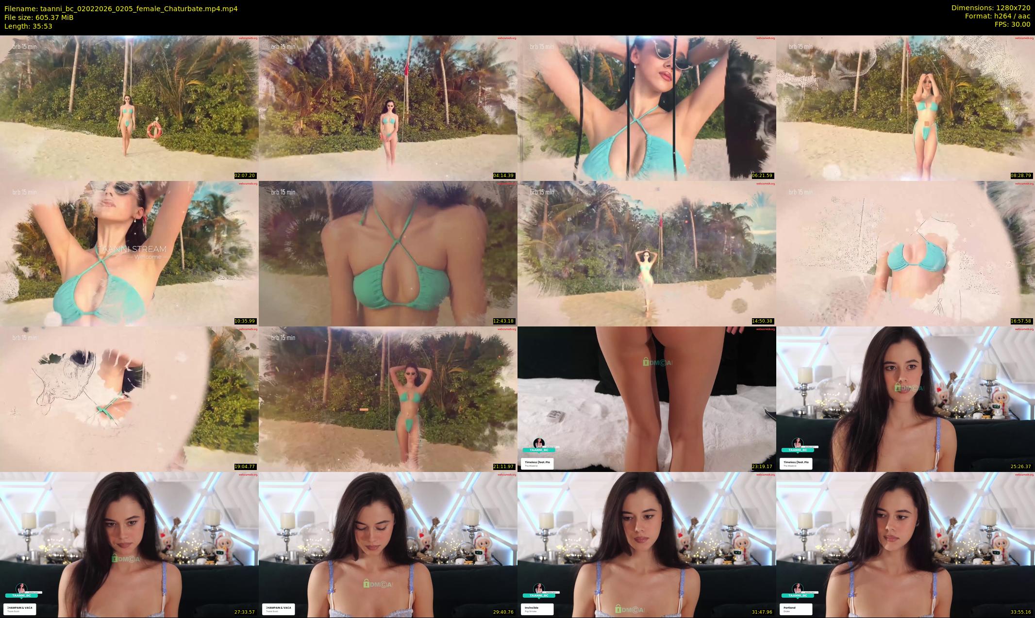 taanni_bc — 36 minute Chaturbate female cam show recording, 720p, Feb 2, 2026