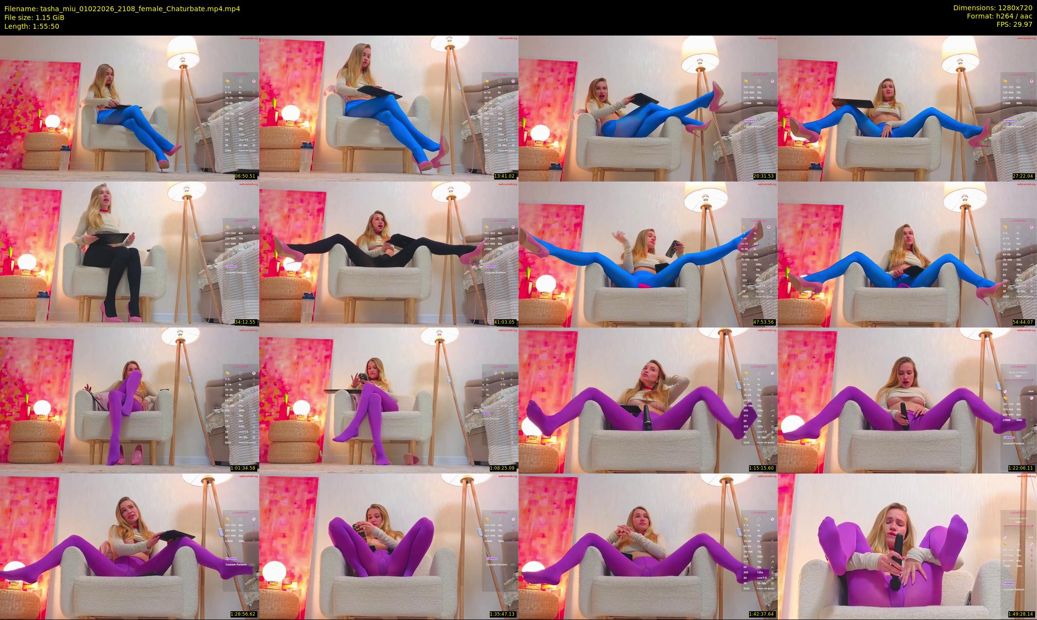 tasha_miu — 116 minute Chaturbate female cam show recording, 720p, Feb 1, 2026