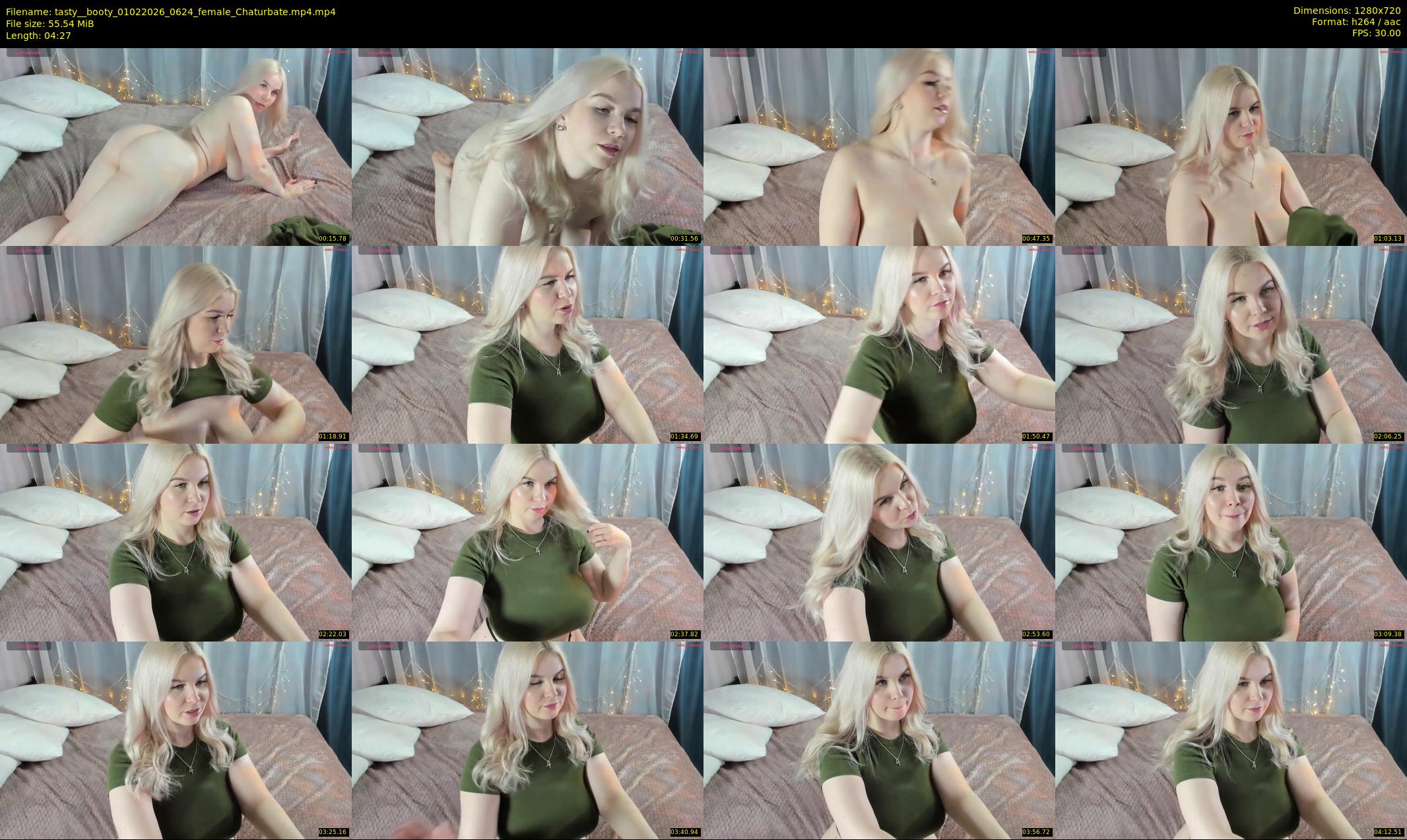 tasty__booty — 5 minute Chaturbate female cam show recording, 720p, Feb 1, 2026
