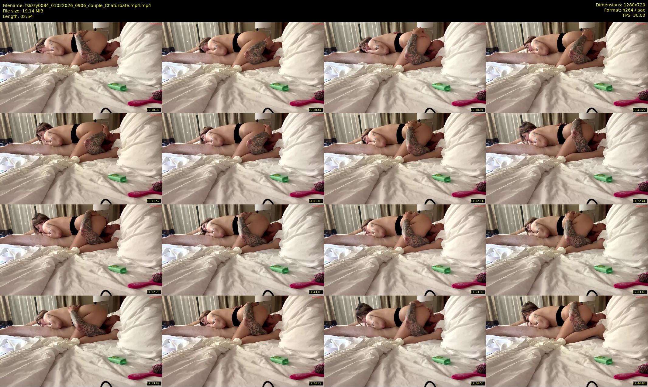 tslizzy0084 — 3 minute Chaturbate couple cam show recording, 720p, Feb 1, 2026