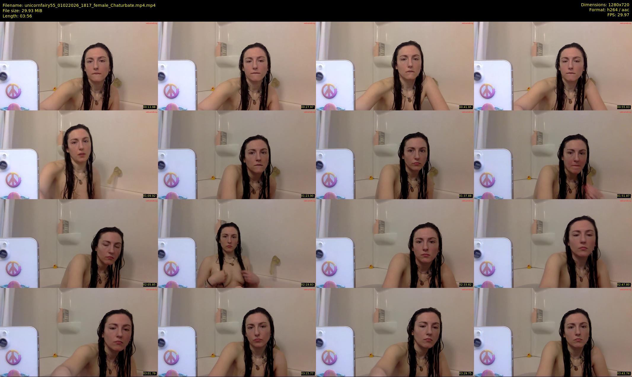 unicornfairy55 — 4 minute Chaturbate female cam show recording, 720p, Feb 1, 2026