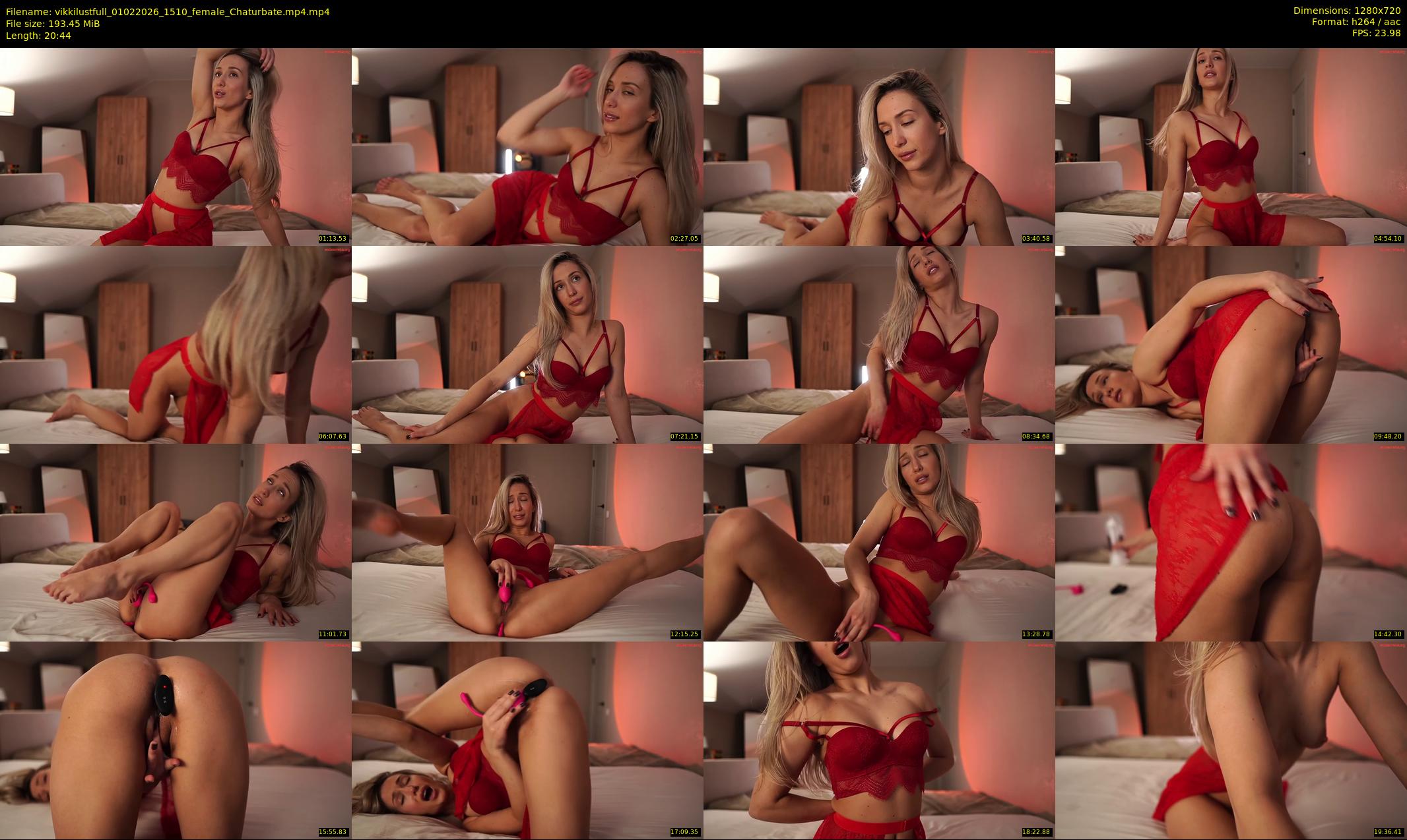 vikkilustfull — 21 minute Chaturbate female cam show recording, 720p, Feb 1, 2026