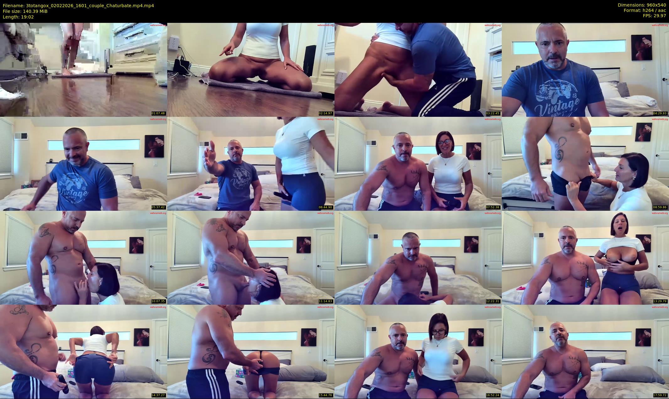 3totangox — 20 minute Chaturbate couple cam show recording, 480p, Feb 2, 2026