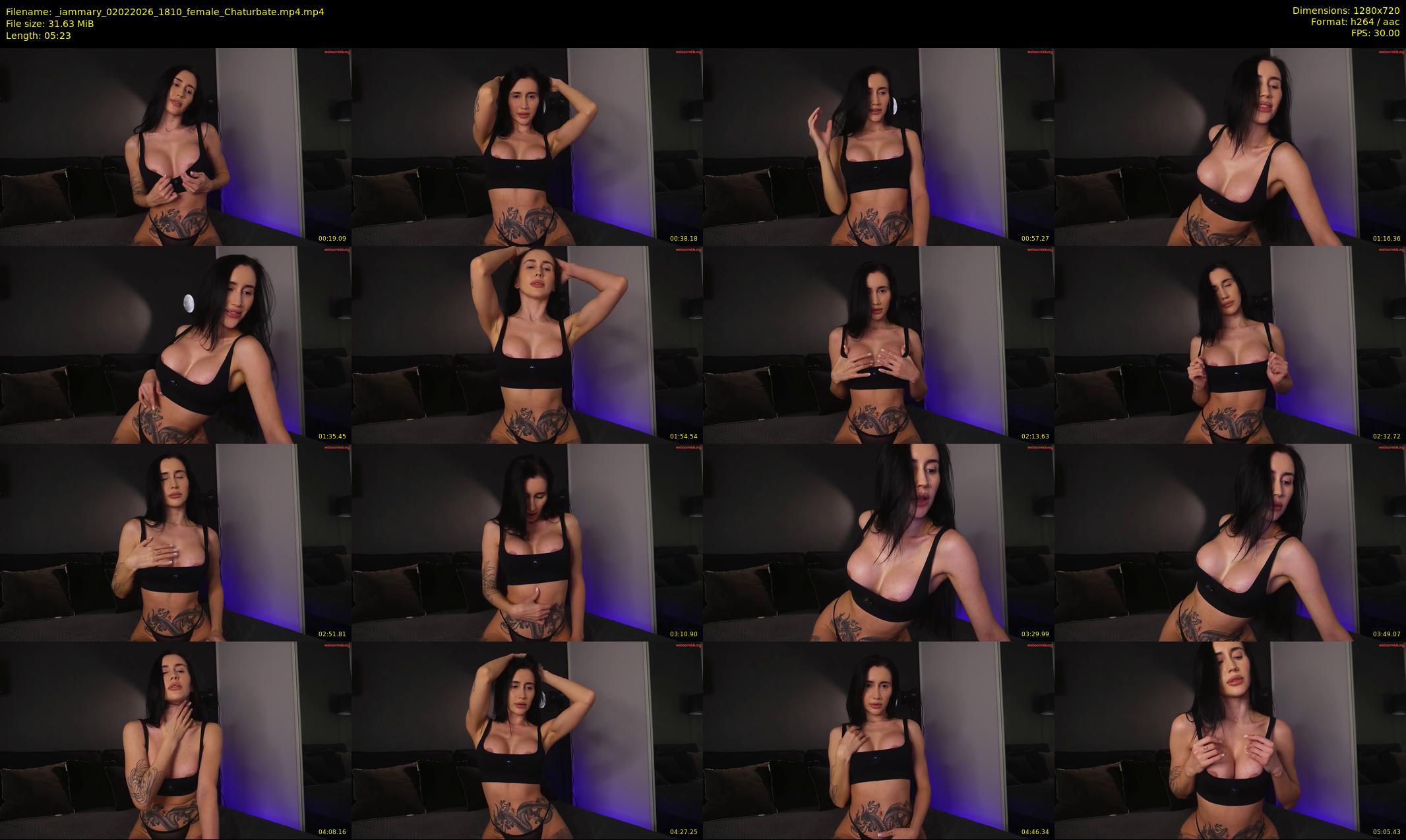 _iammary — 6 minute Chaturbate female cam show recording, 720p, Feb 2, 2026
