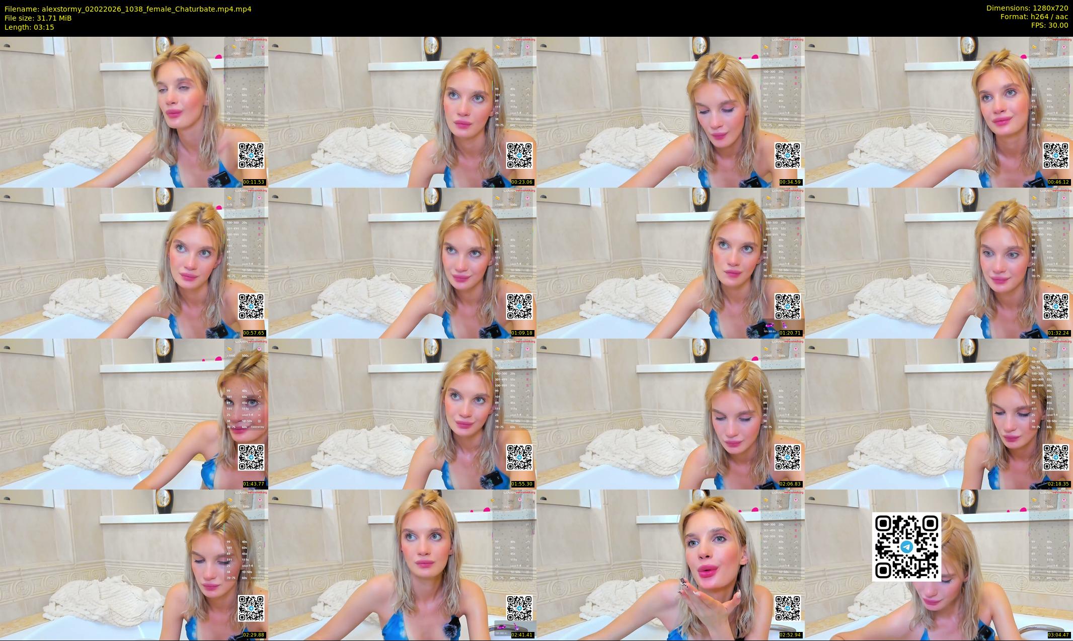 alexstormy — 4 minute Chaturbate female cam show recording, 720p, Feb 2, 2026