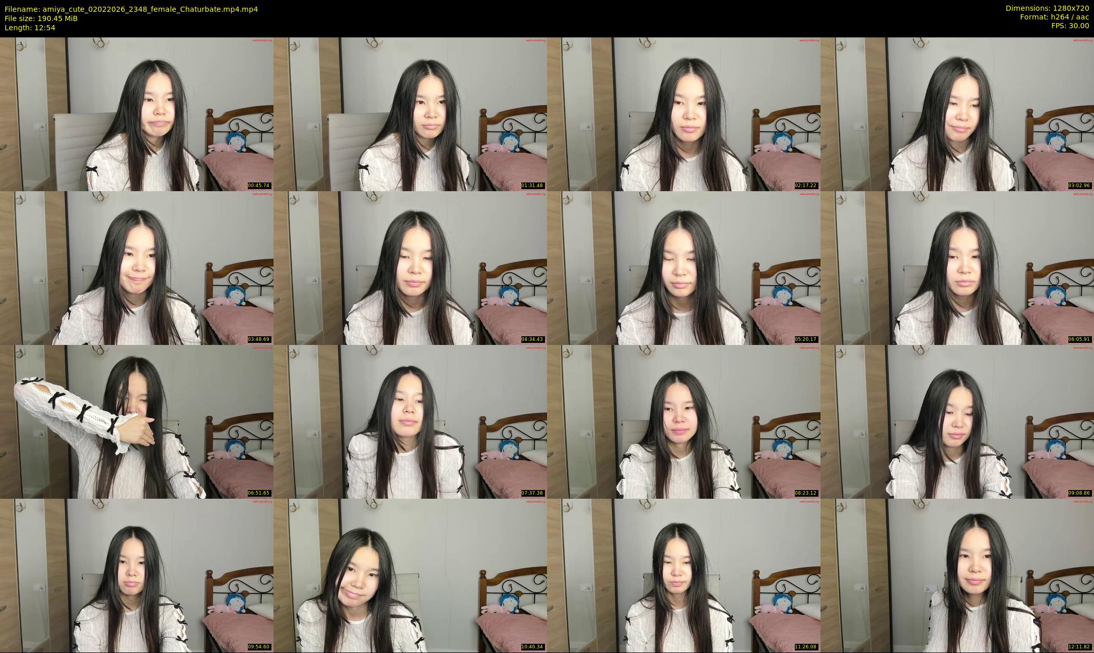 amiya_cute — 13 minute Chaturbate female cam show recording, 720p, Feb 2, 2026