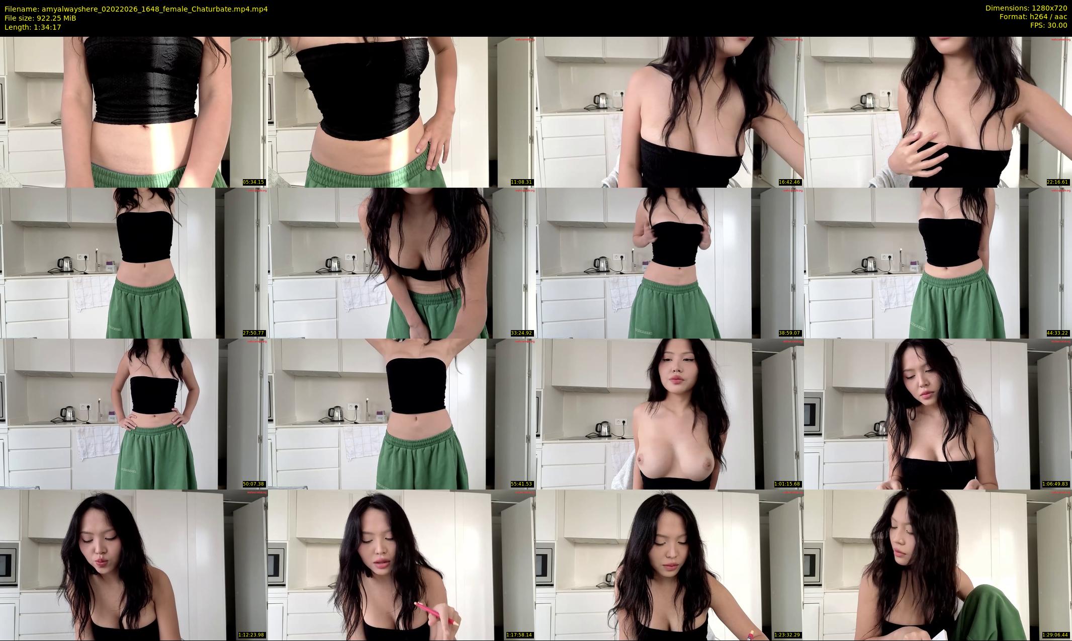 amyalwayshere — 95 minute Chaturbate female cam show recording, 720p, Feb 2, 2026
