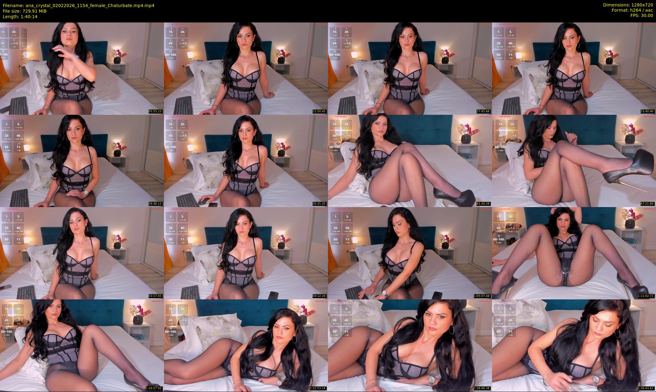 ana_crystal — 101 minute Chaturbate female cam show recording, 720p, Feb 2, 2026