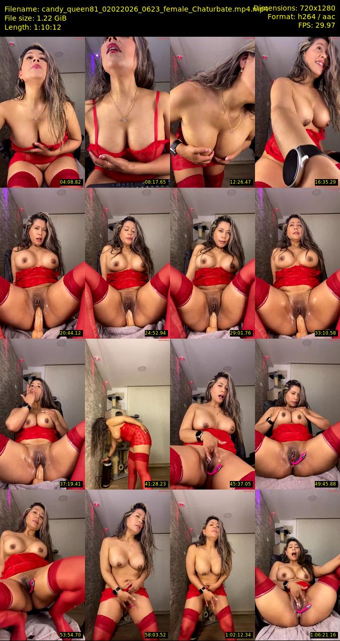 candy_queen81 — 71 minute Chaturbate female cam show recording, 1080p, Feb 2, 2026