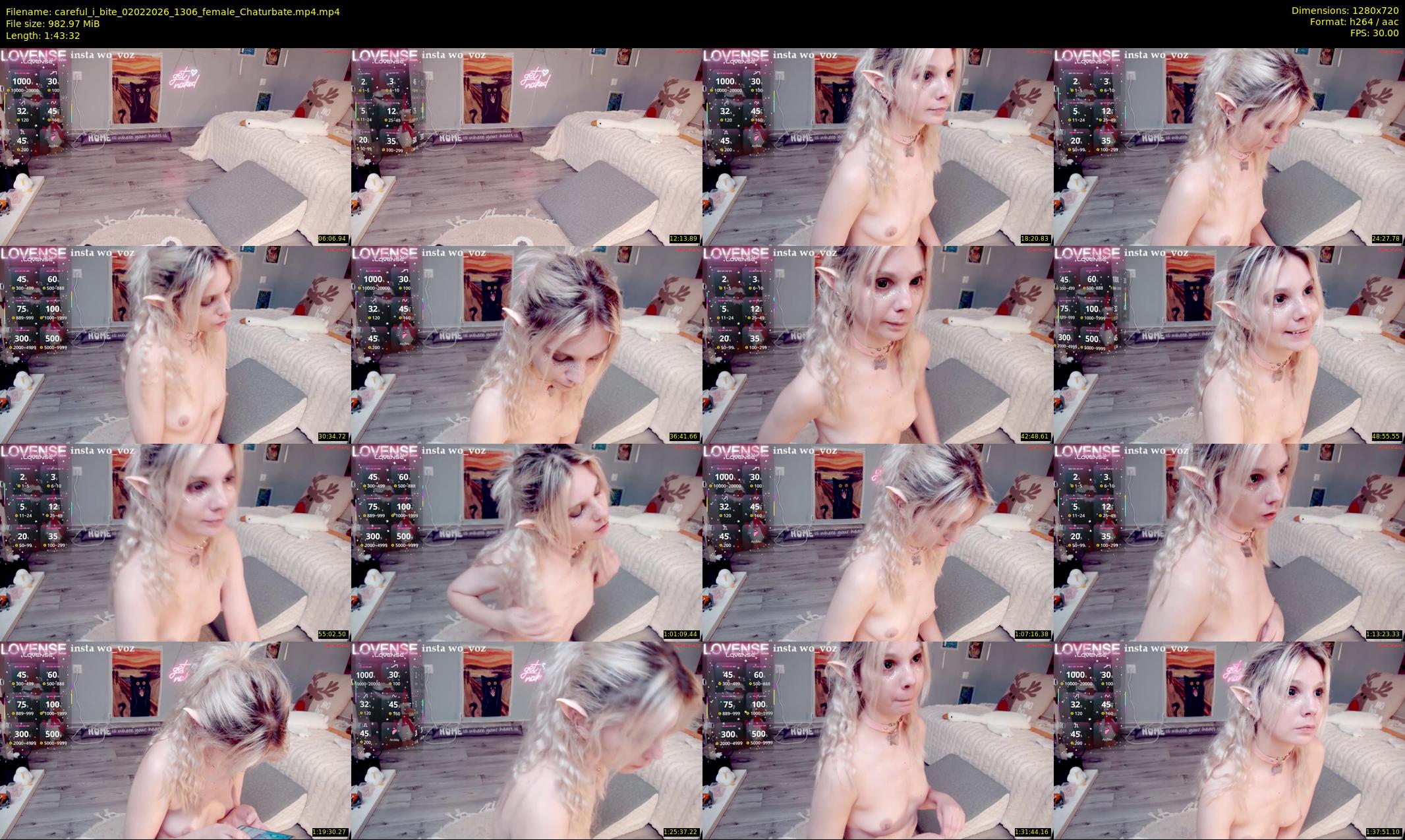 careful_i_bite — 104 minute Chaturbate female cam show recording, 720p, Feb 2, 2026