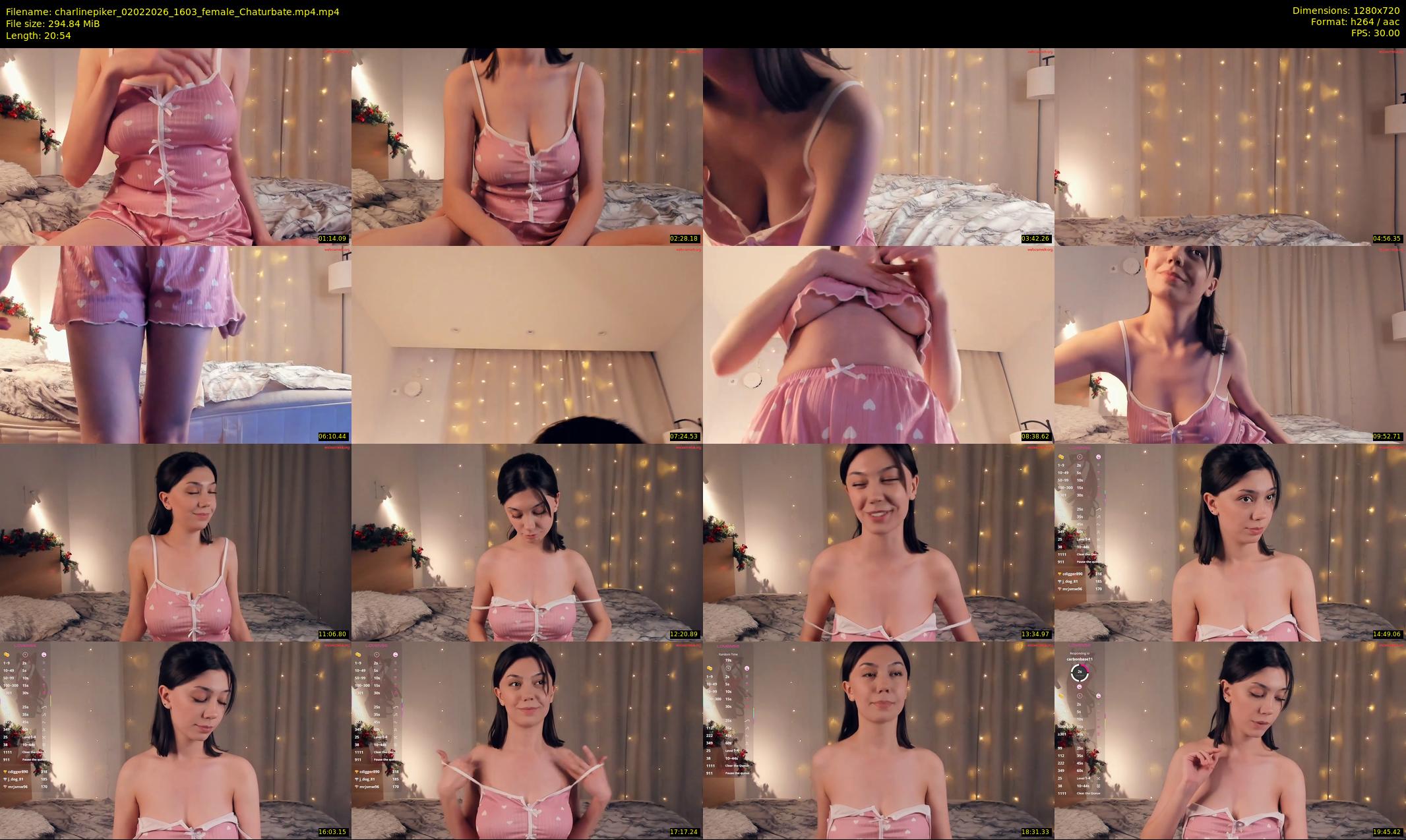 charlinepiker — 21 minute Chaturbate female cam show recording, 720p, Feb 2, 2026