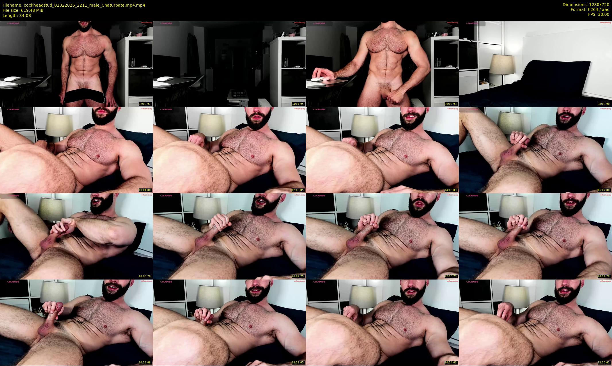 cockheadstud — 35 minute Chaturbate male cam show recording, 720p, Feb 2, 2026