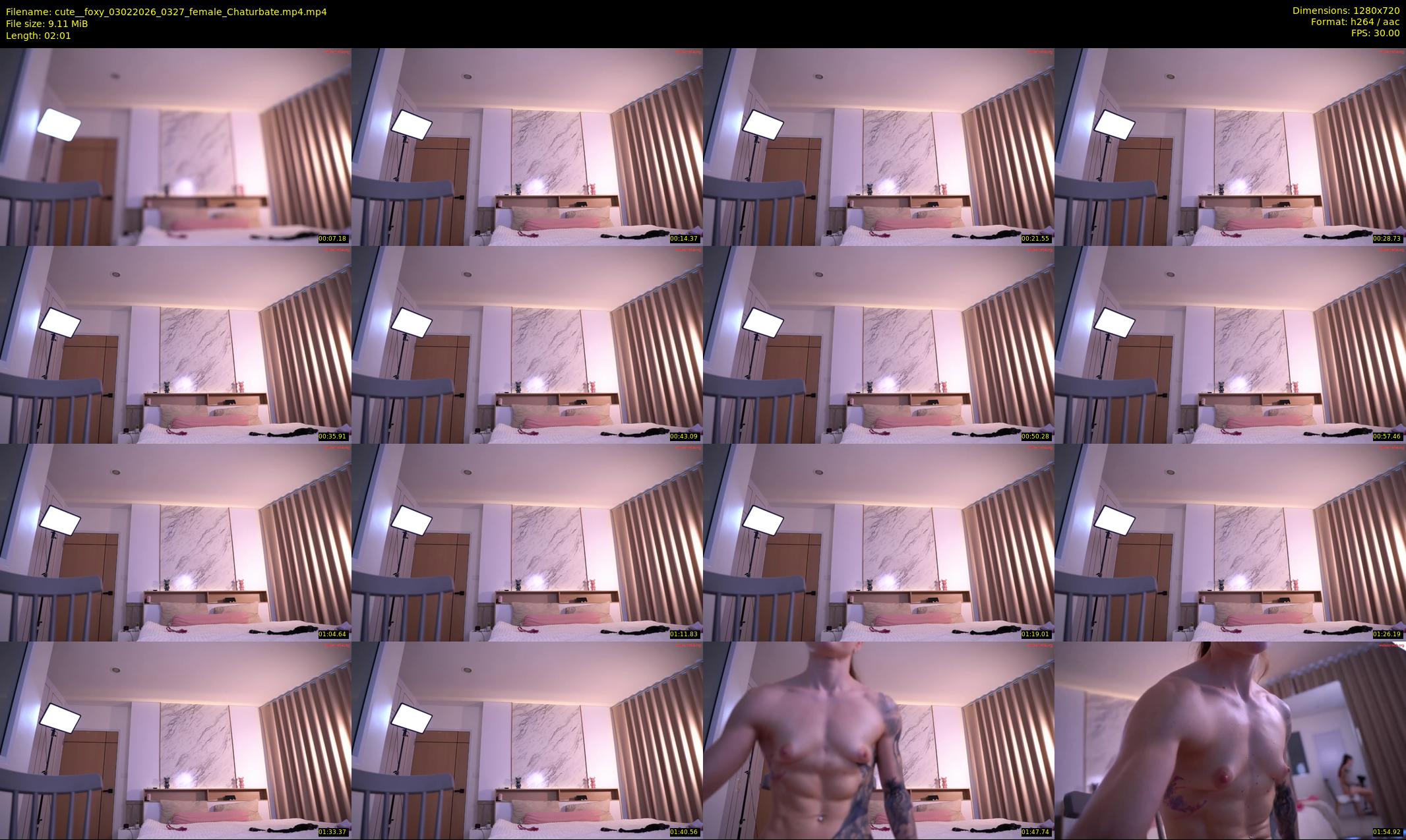 cute__foxy — 3 minute Chaturbate couple cam show recording, 720p, Feb 3, 2026