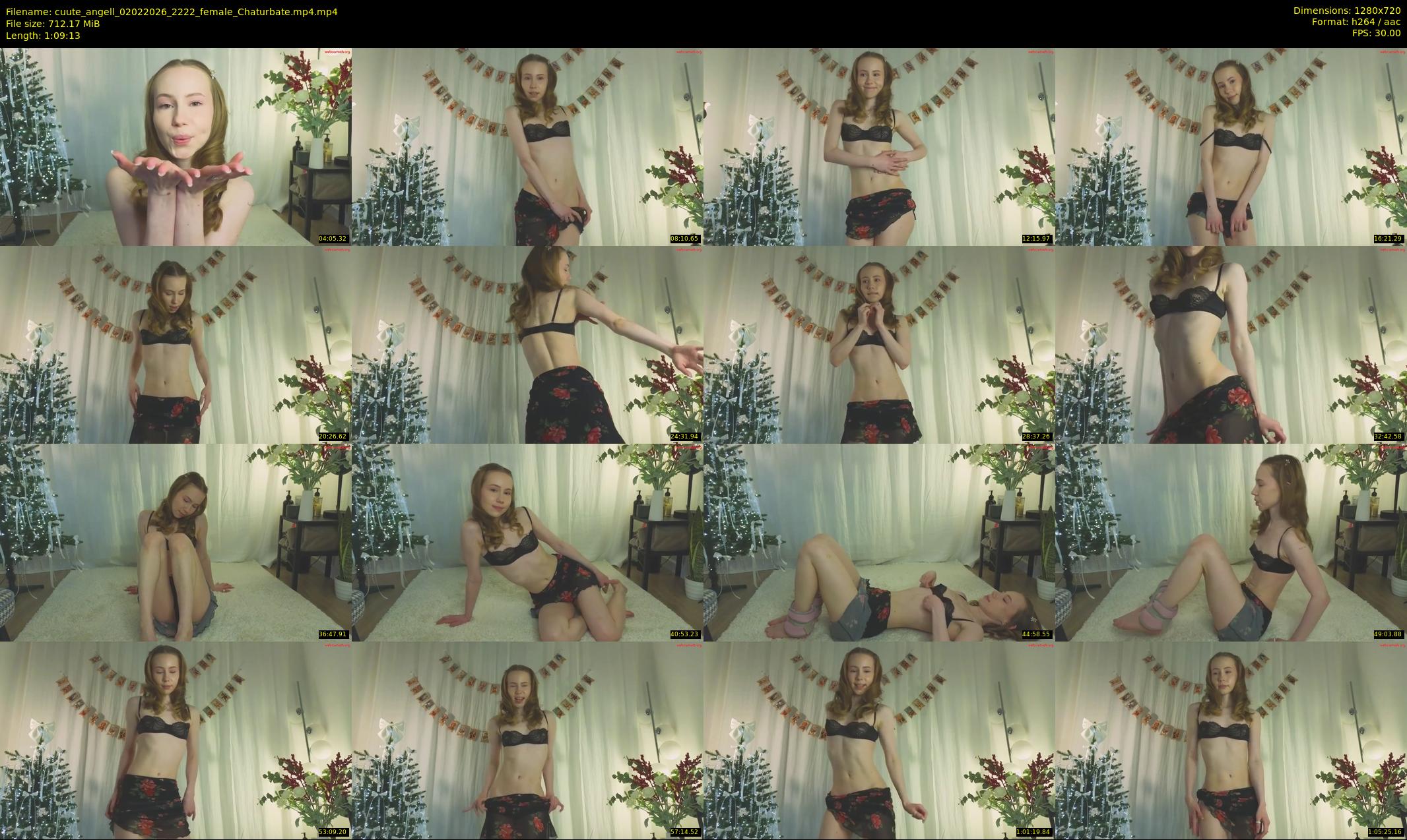 cuute_angell — 70 minute Chaturbate female cam show recording, 720p, Feb 2, 2026