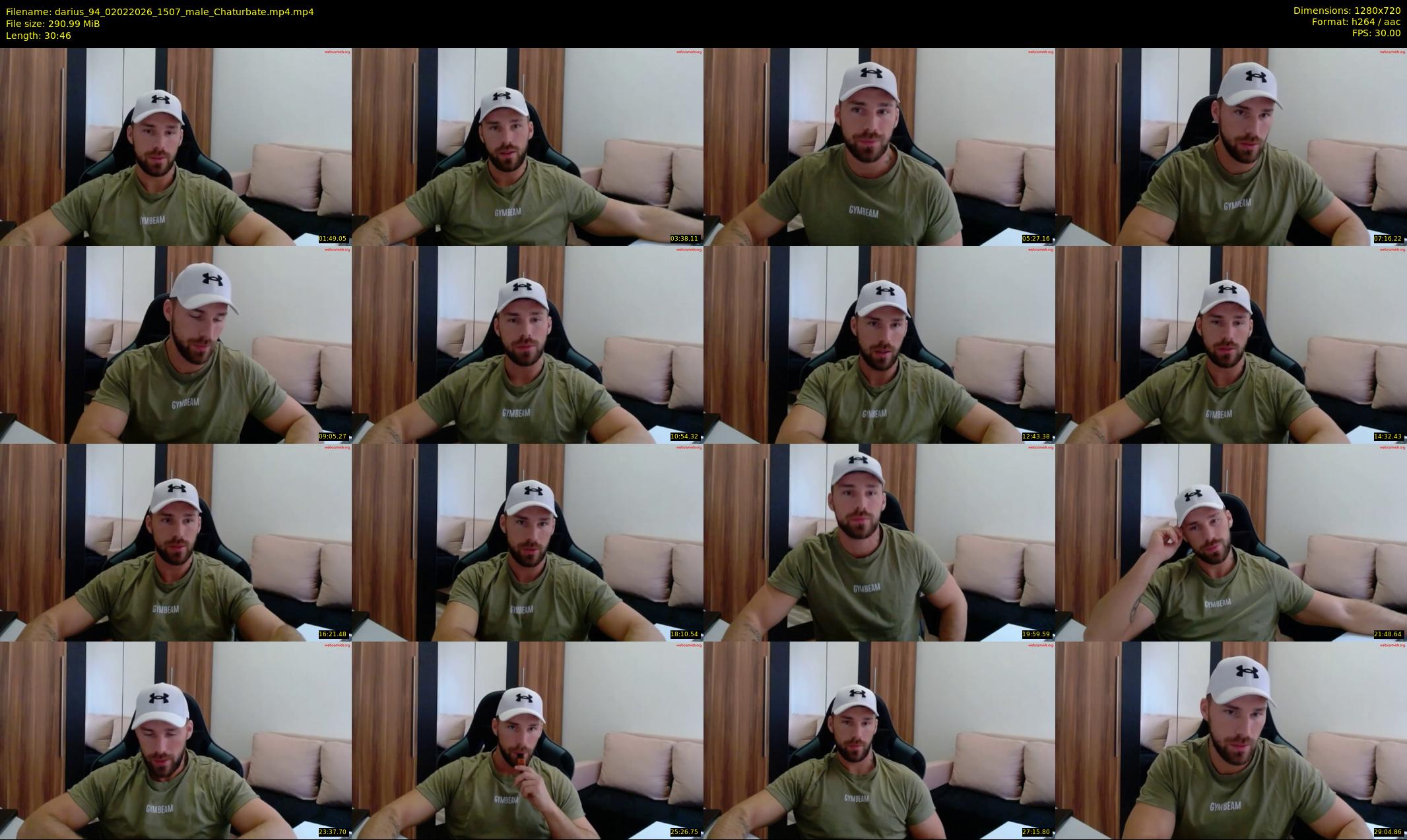 darius_94 — 31 minute Chaturbate male cam show recording, 720p, Feb 2, 2026