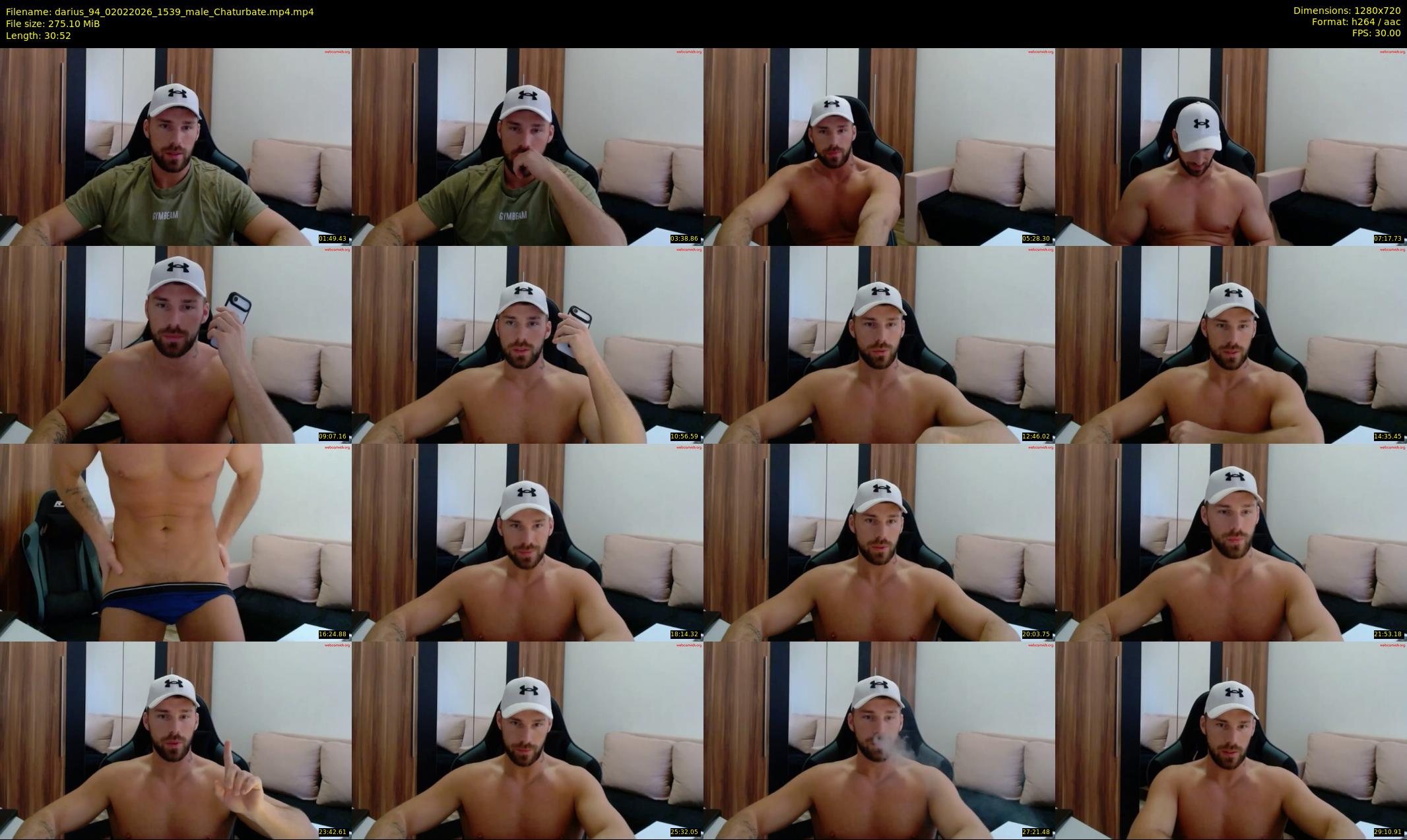 darius_94 — 31 minute Chaturbate male cam show recording, 720p, Feb 2, 2026