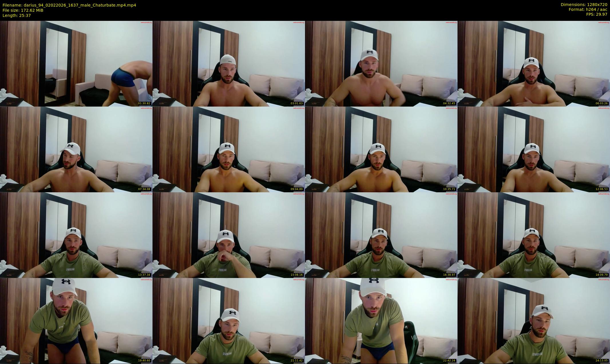 darius_94 — 26 minute Chaturbate male cam show recording, 720p, Feb 2, 2026