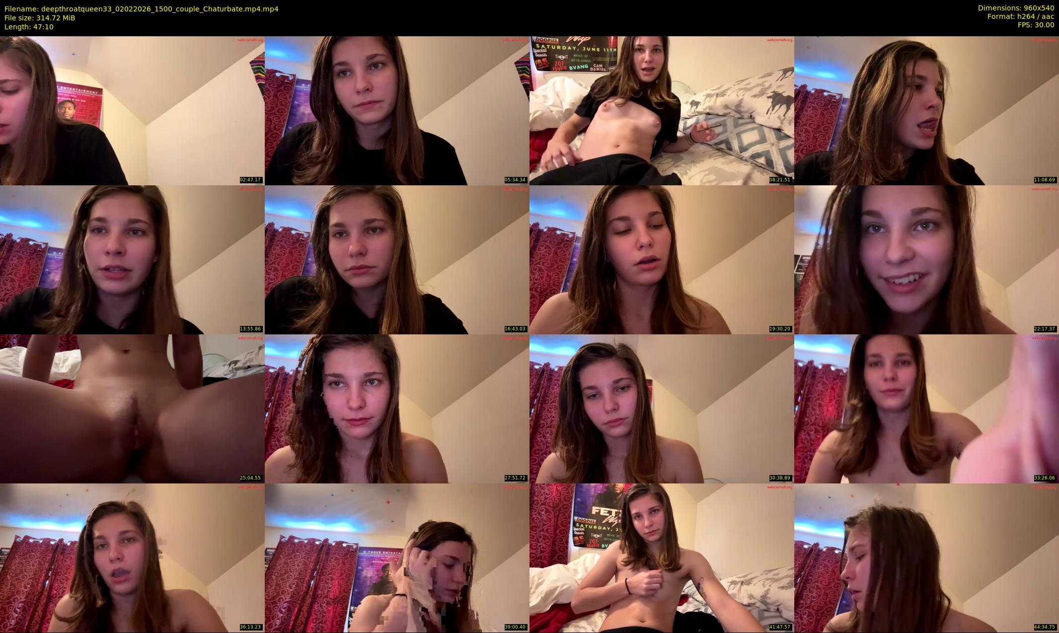 deepthroatqueen33 — 48 minute Chaturbate female cam show recording, 480p, Feb 2, 2026