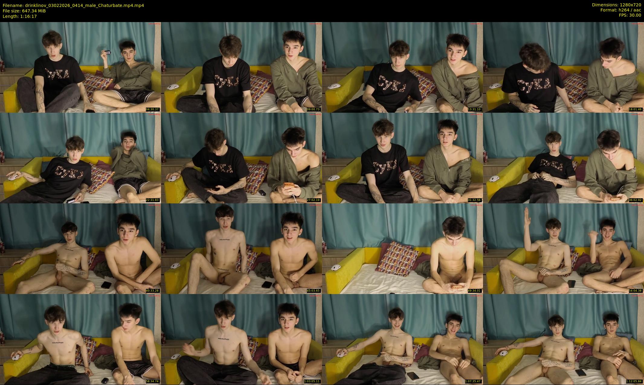 drinklinov — 77 minute Chaturbate male cam show recording, 720p, Feb 3, 2026