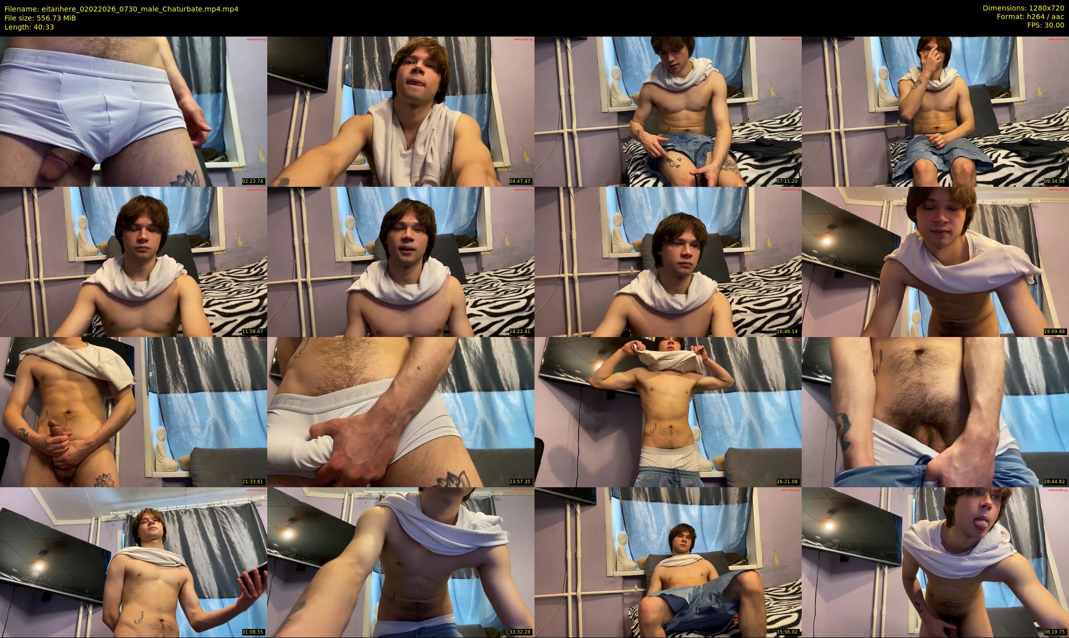 eitanhere — 41 minute Chaturbate male cam show recording, 720p, Feb 2, 2026