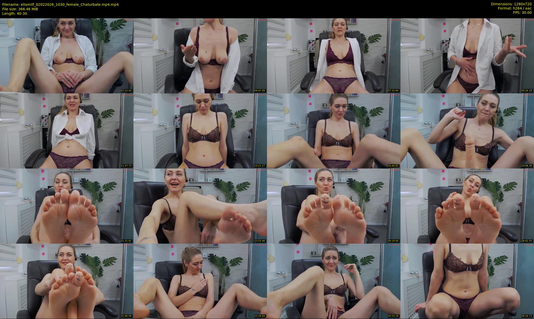 ellamilf — 41 minute Chaturbate female cam show recording, 720p, Feb 2, 2026