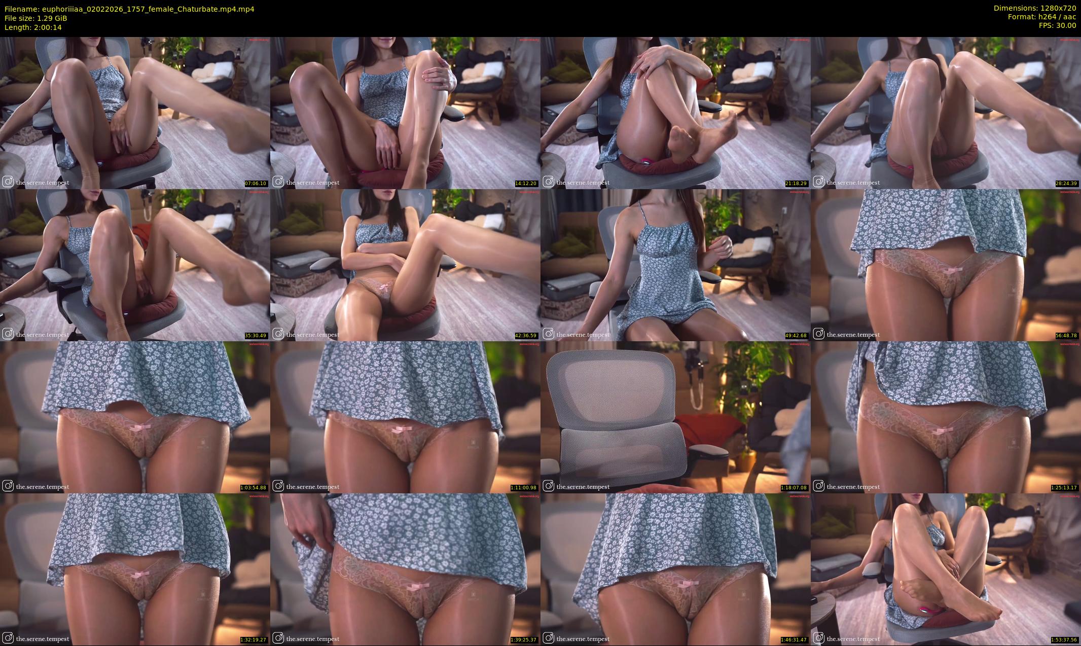 euphoriiiaa — 121 minute Chaturbate female cam show recording, 720p, Feb 2, 2026