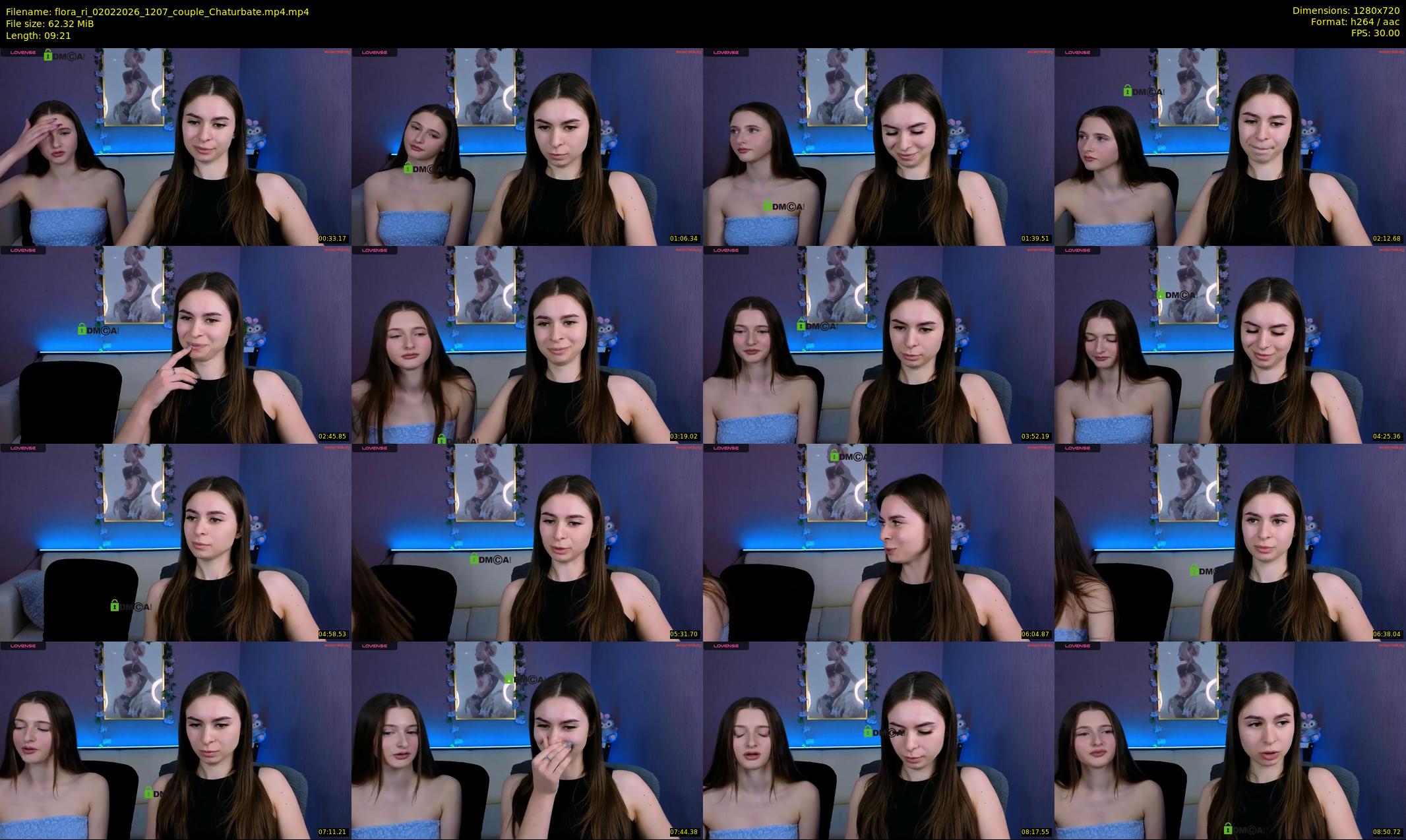 flora_ri — 10 minute Chaturbate female cam show recording, 720p, Feb 2, 2026