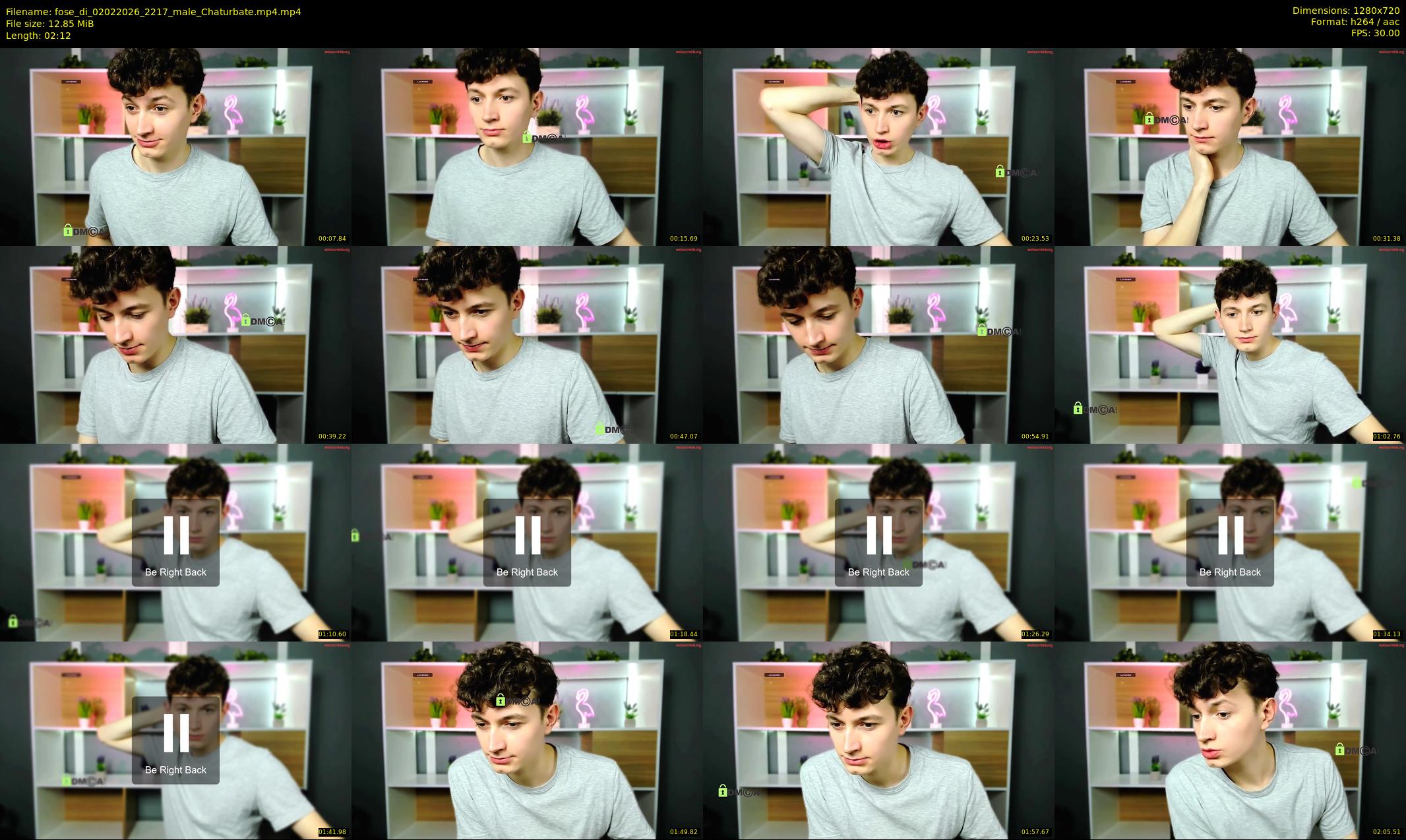 fose_di — 3 minute Chaturbate male cam show recording, 720p, Feb 2, 2026