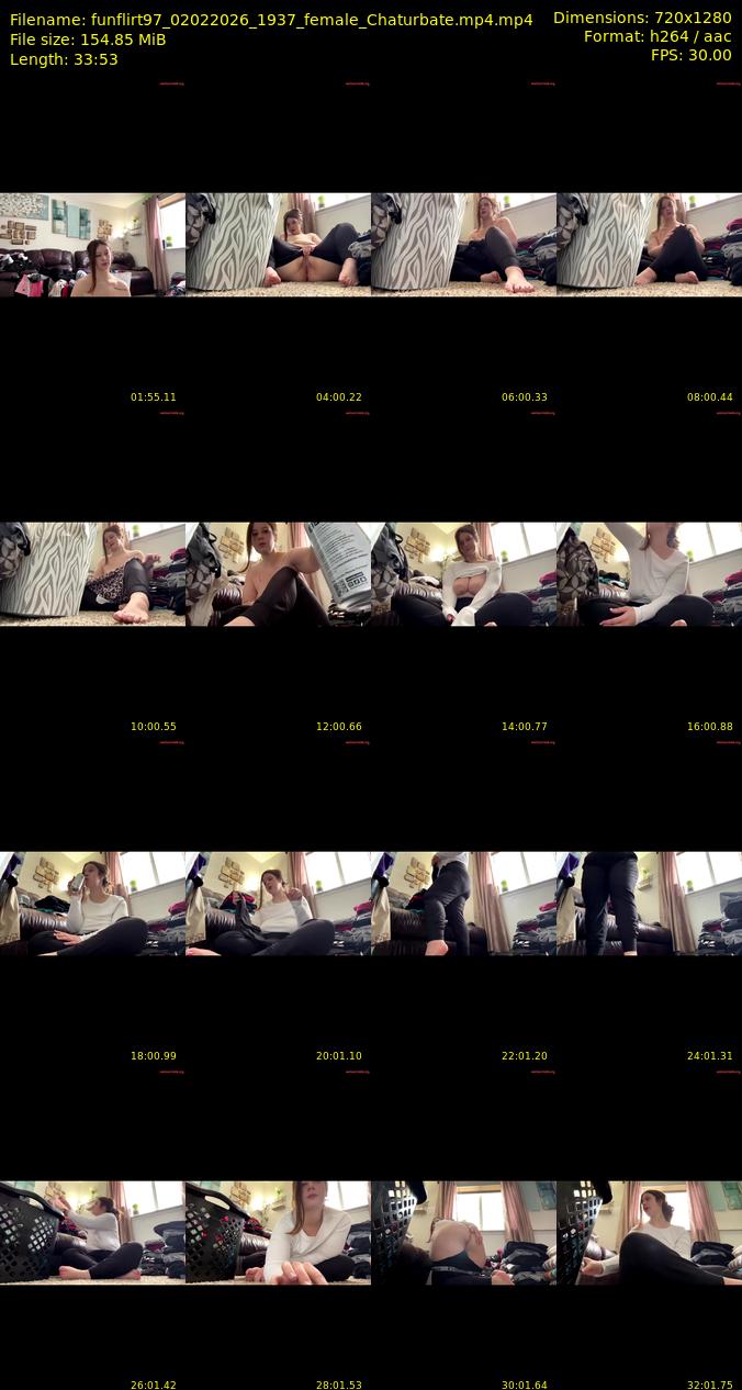 funflirt97 — 34 minute Chaturbate female cam show recording, 1080p, Feb 2, 2026