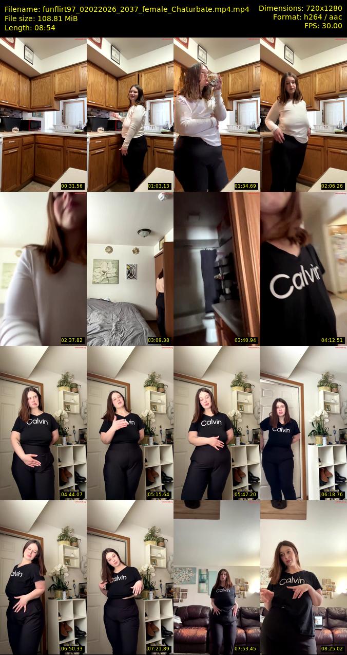 funflirt97 — 9 minute Chaturbate female cam show recording, 1080p, Feb 2, 2026