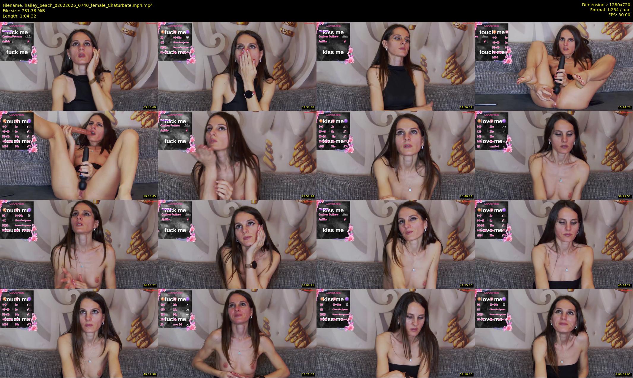 hailey_peach — 65 minute Chaturbate female cam show recording, 720p, Feb 2, 2026