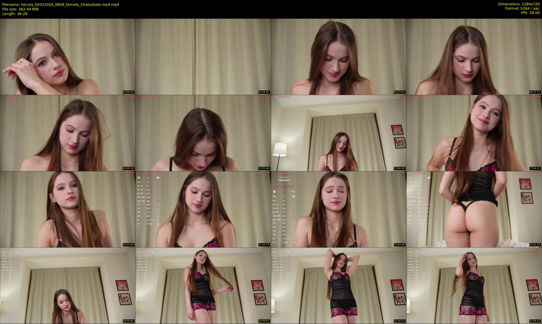 hecola — 37 minute Chaturbate female cam show recording, 720p, Feb 2, 2026