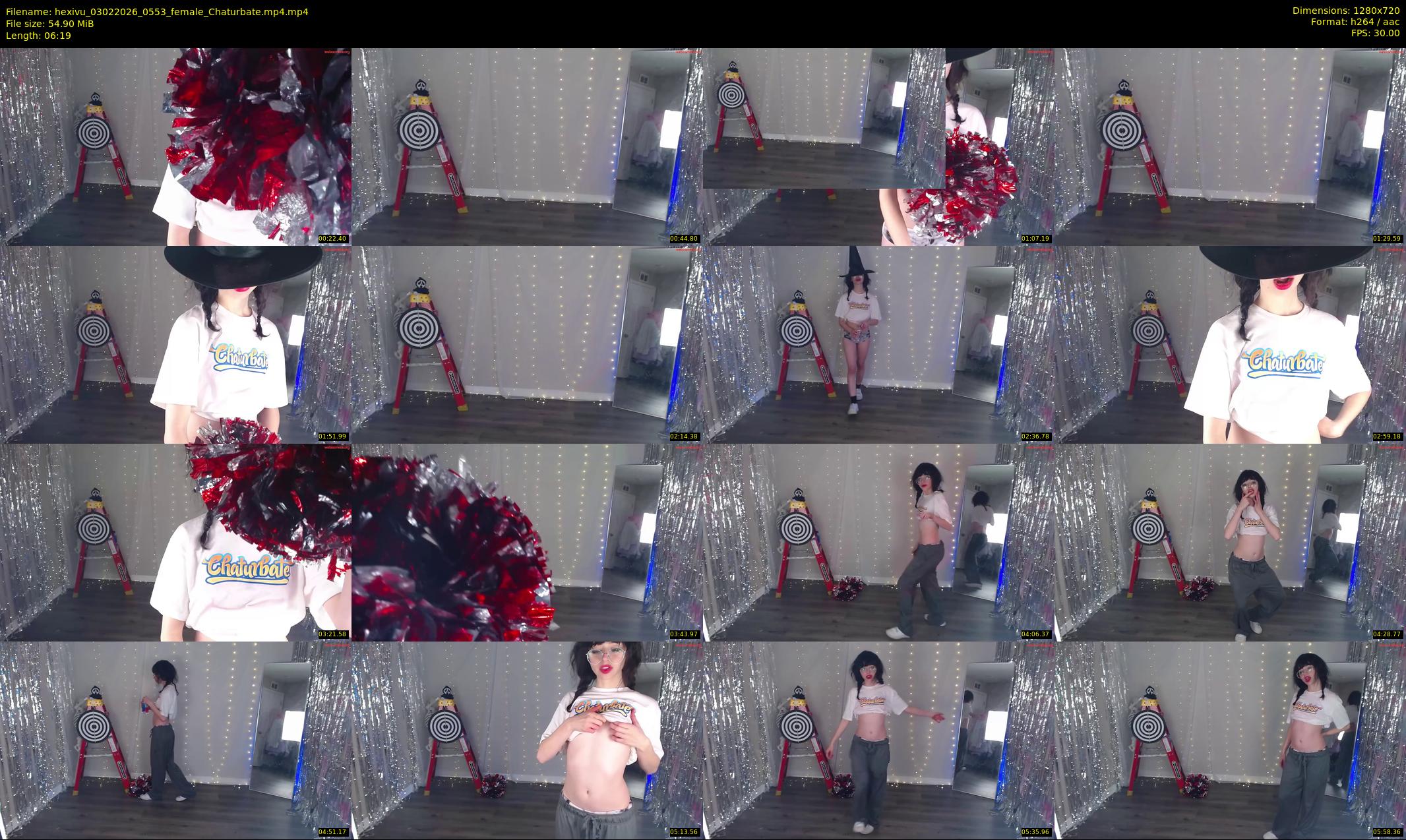 hexivu — 7 minute Chaturbate female cam show recording, 720p, Feb 3, 2026