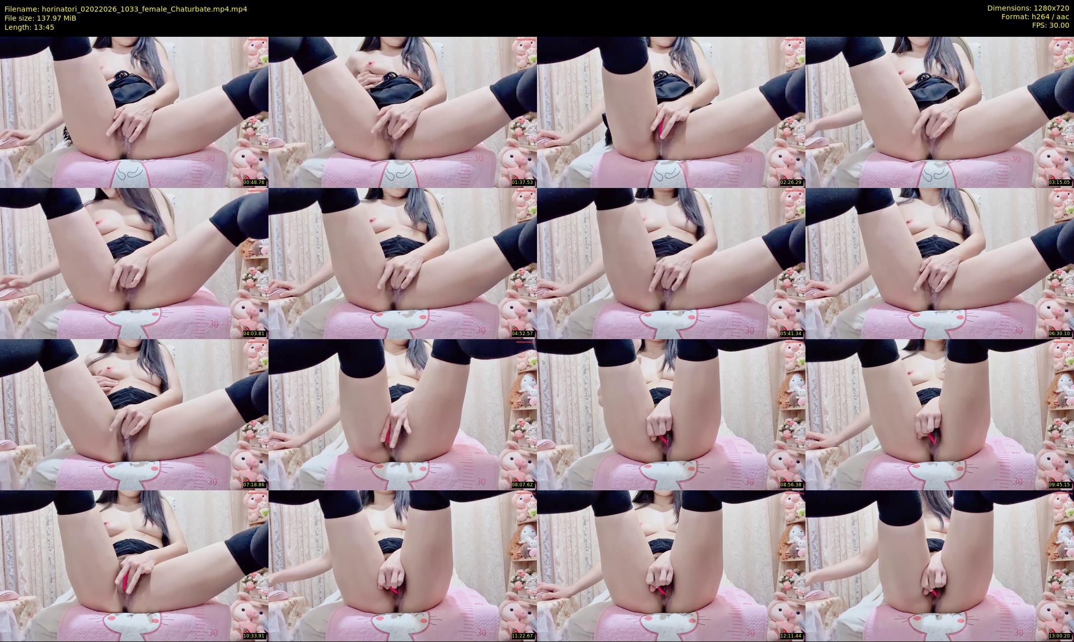 horinatori — 14 minute Chaturbate female cam show recording, 720p, Feb 2, 2026