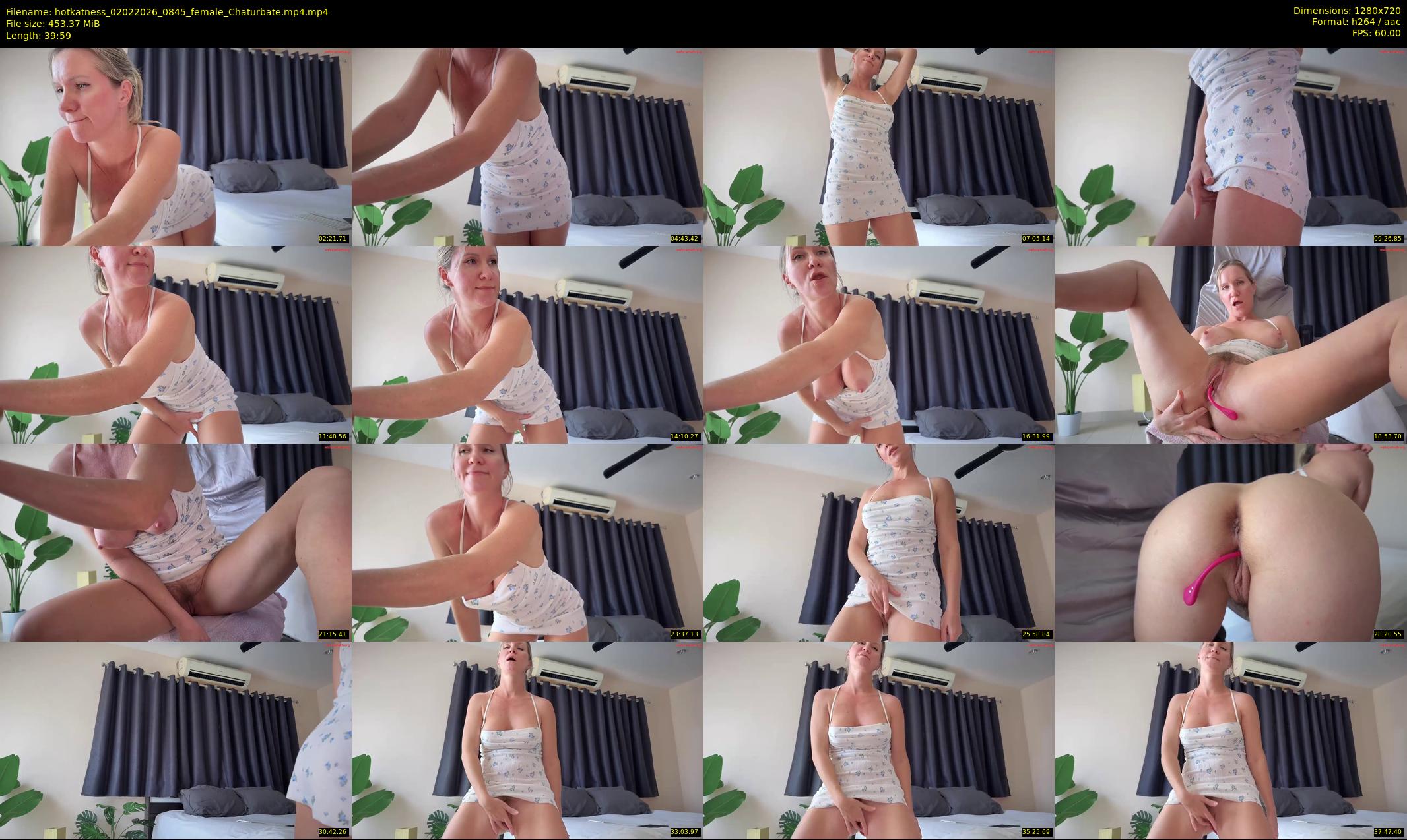 hotkatness — 40 minute Chaturbate female cam show recording, 720p, Feb 2, 2026