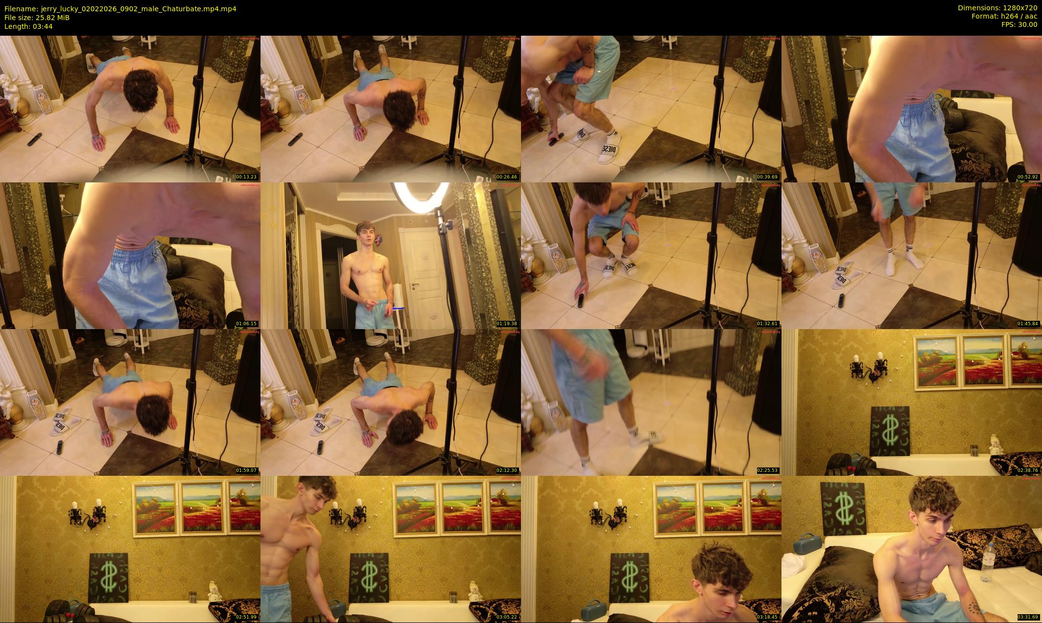 jerry_lucky — 4 minute Chaturbate male cam show recording, 720p, Feb 2, 2026
