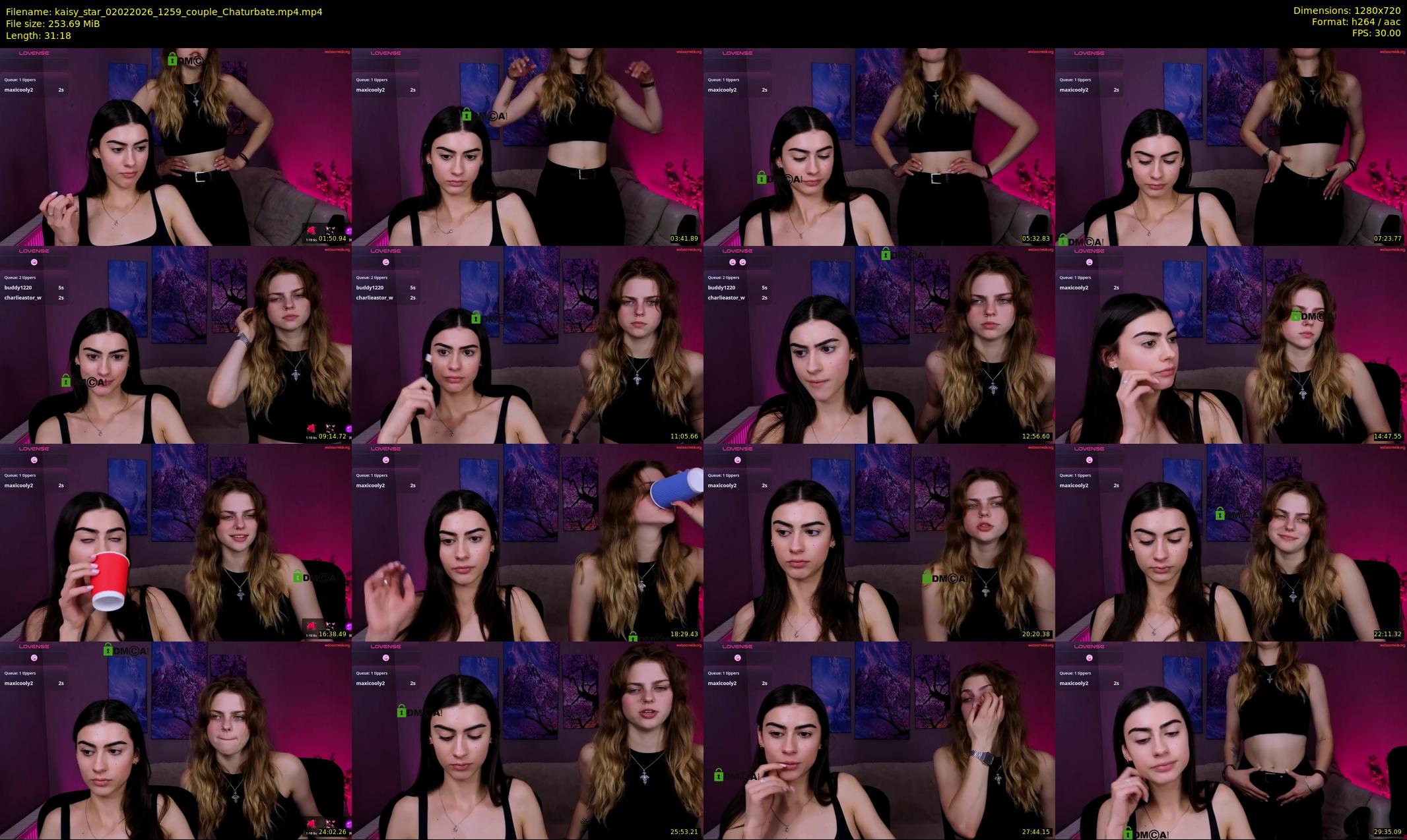 kaisy_star — 32 minute Chaturbate female cam show recording, 720p, Feb 2, 2026