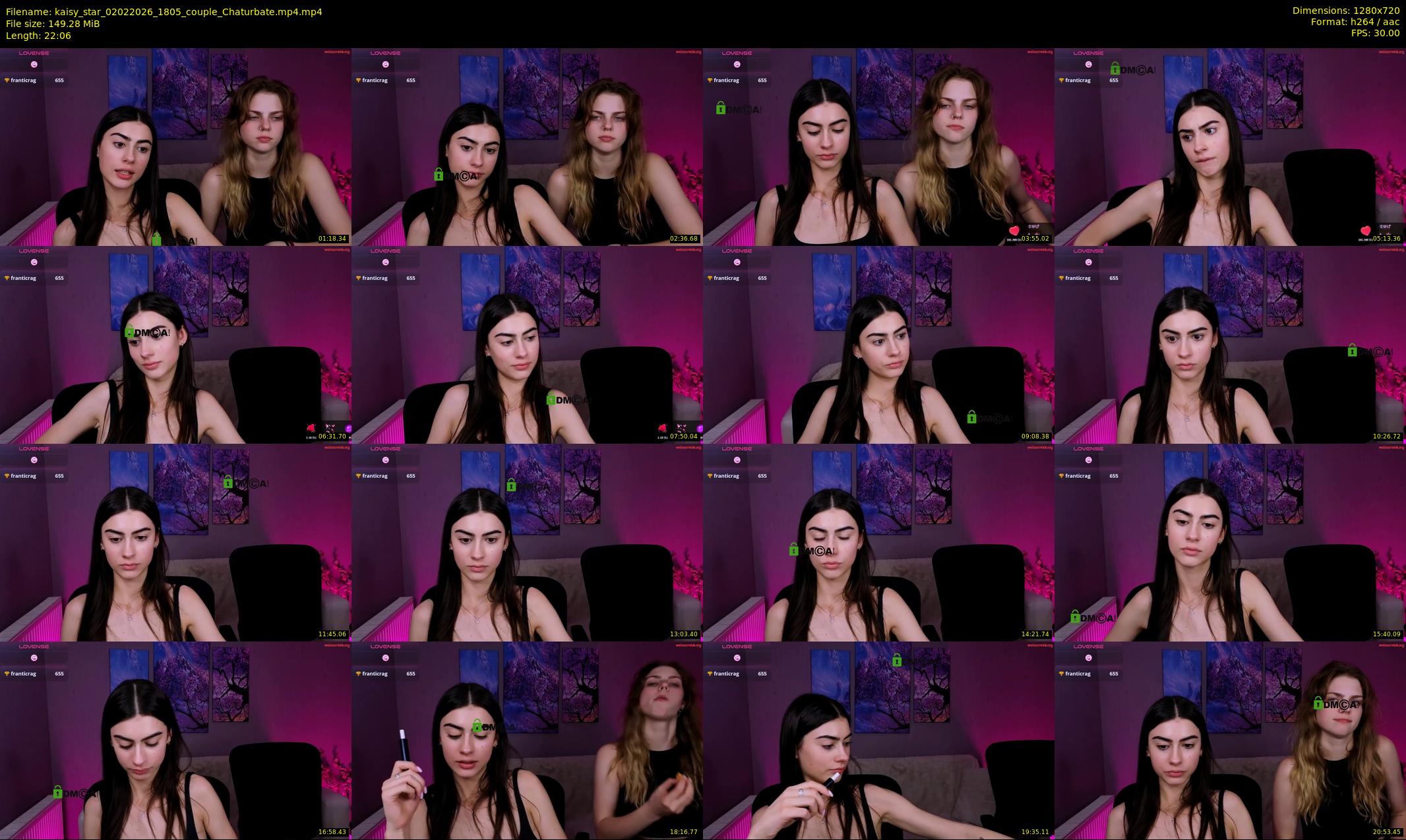 kaisy_star — 23 minute Chaturbate female cam show recording, 720p, Feb 2, 2026