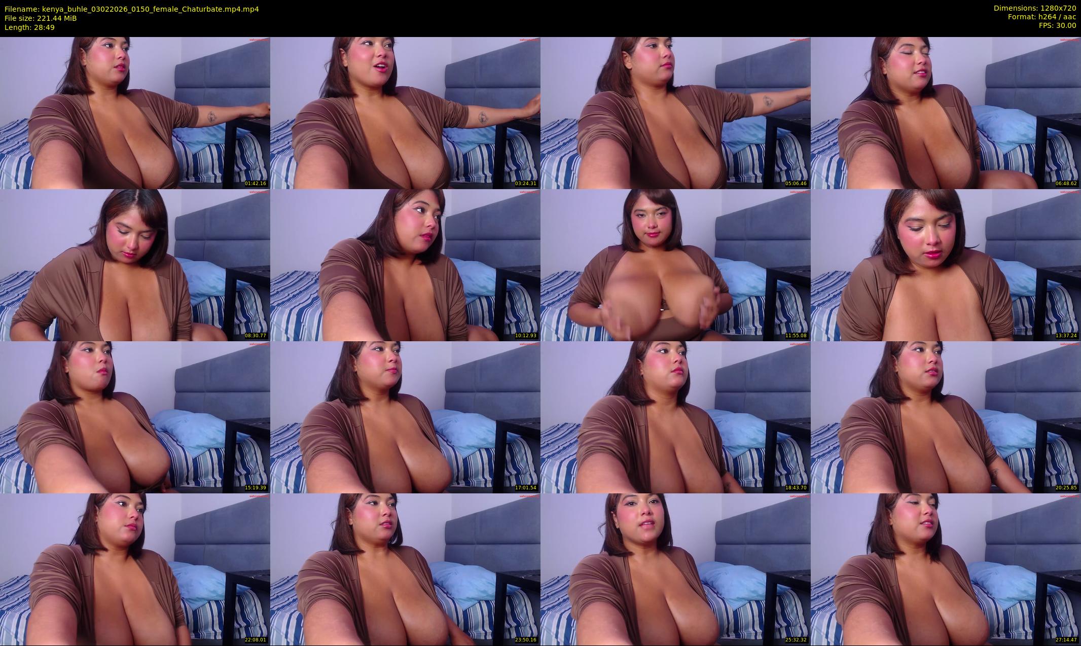 kenya_buhle — 29 minute Chaturbate female cam show recording, 720p, Feb 3, 2026