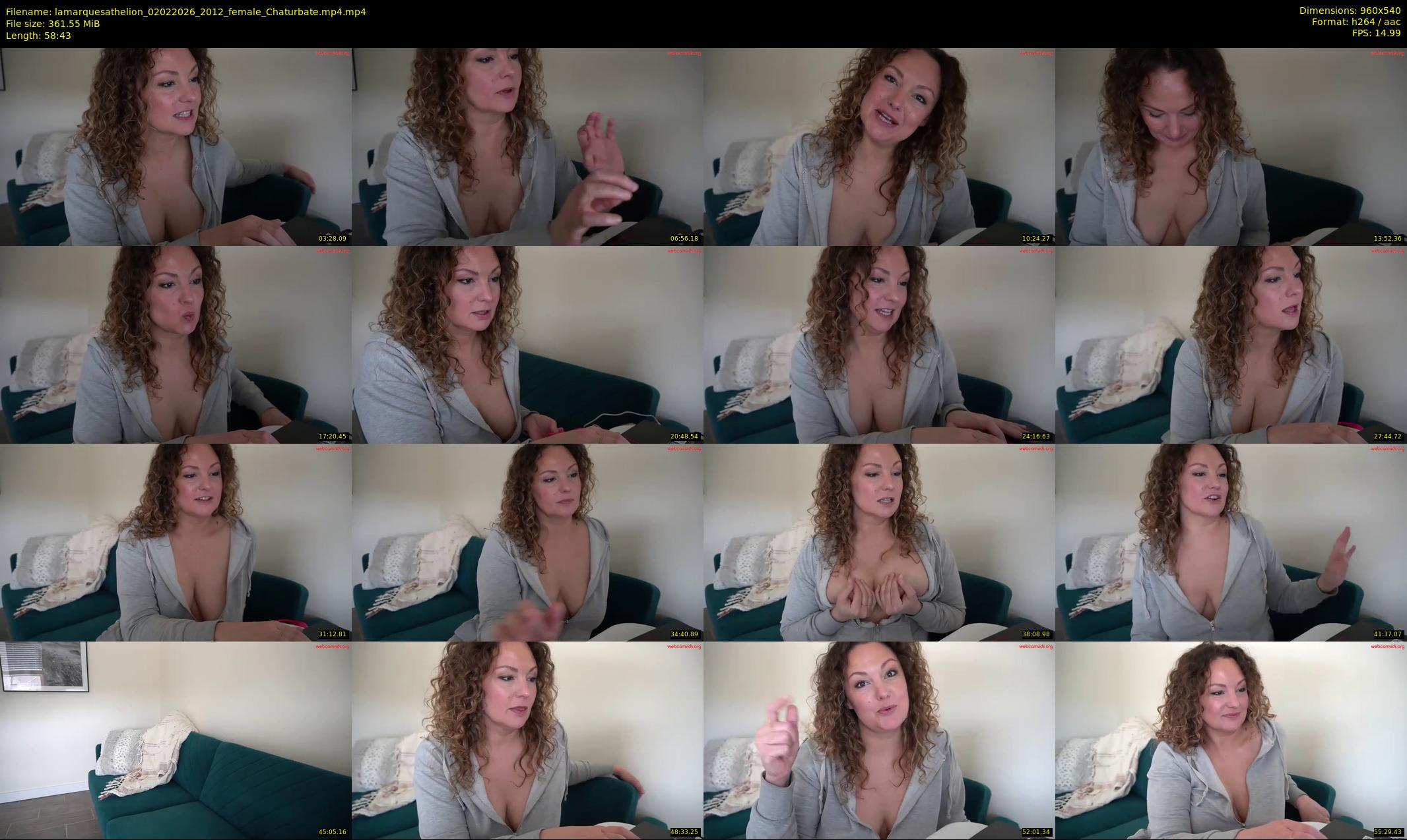 lamarquesathelion — 59 minute Chaturbate female cam show recording, 480p, Feb 2, 2026