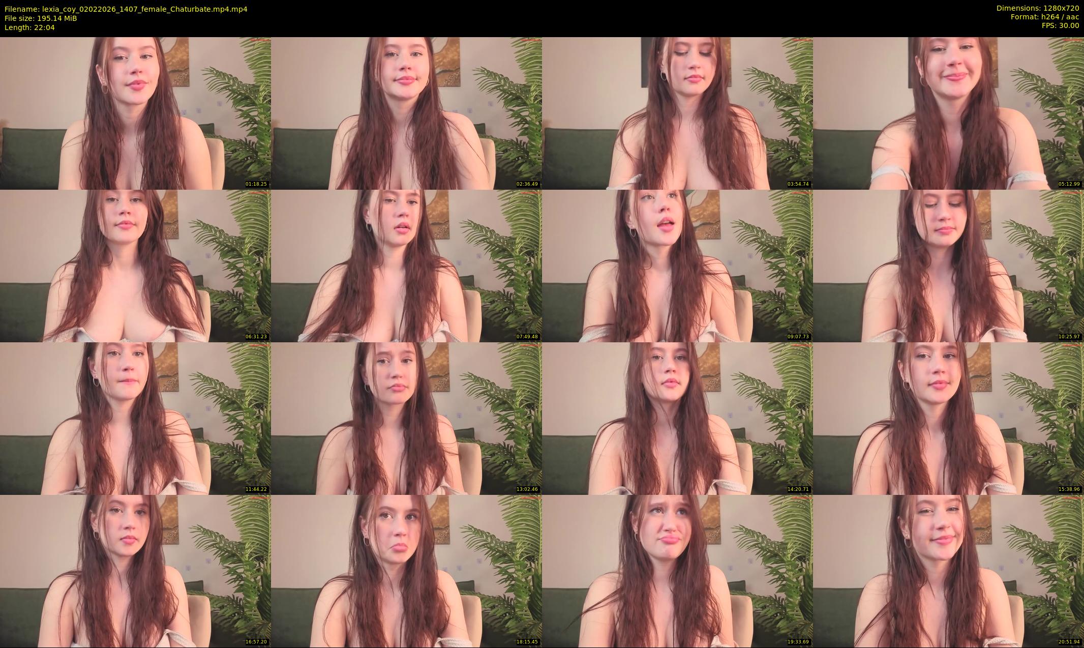 lexia_coy — 23 minute Chaturbate female cam show recording, 720p, Feb 2, 2026