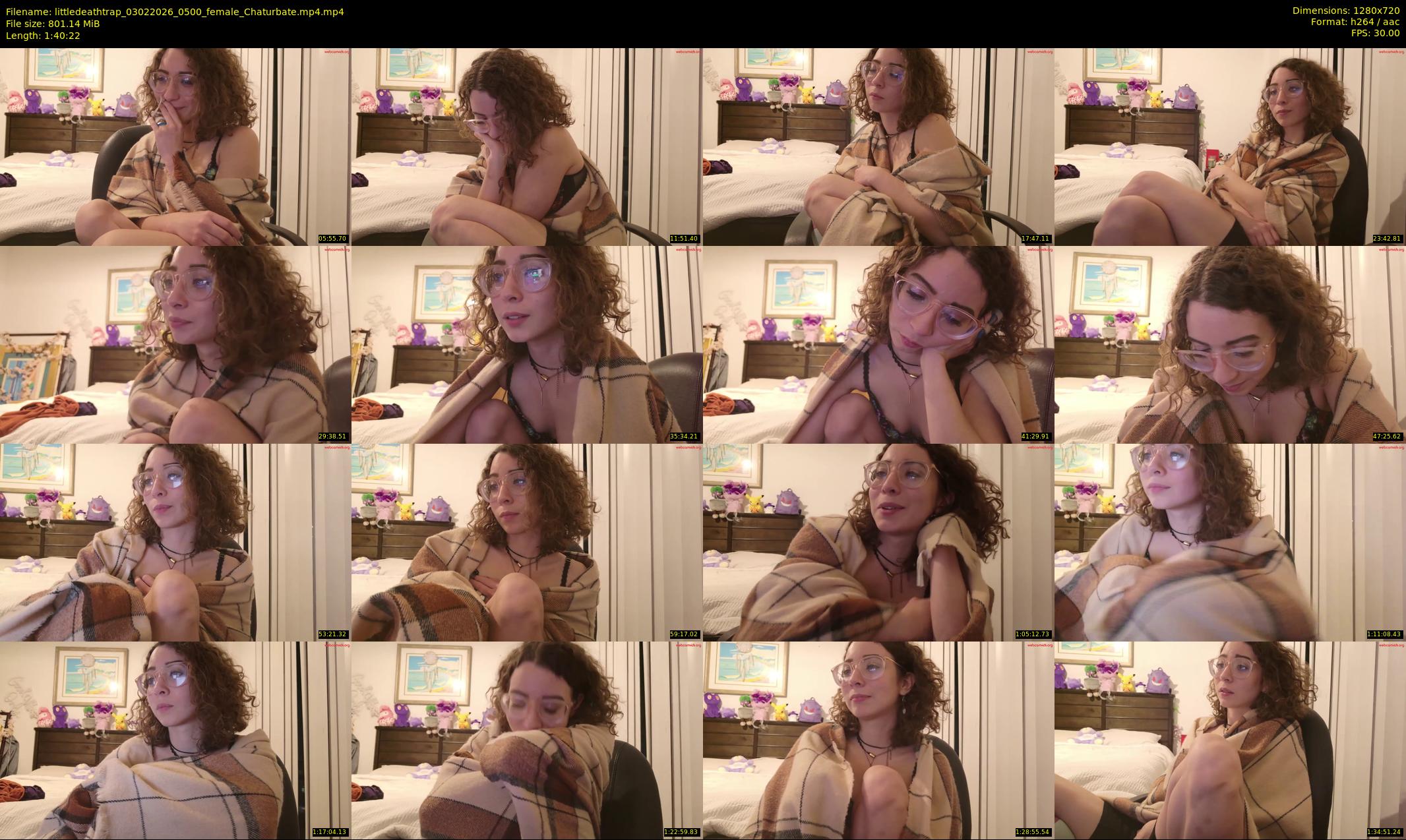 littledeathtrap — 101 minute Chaturbate female cam show recording, 720p, Feb 3, 2026