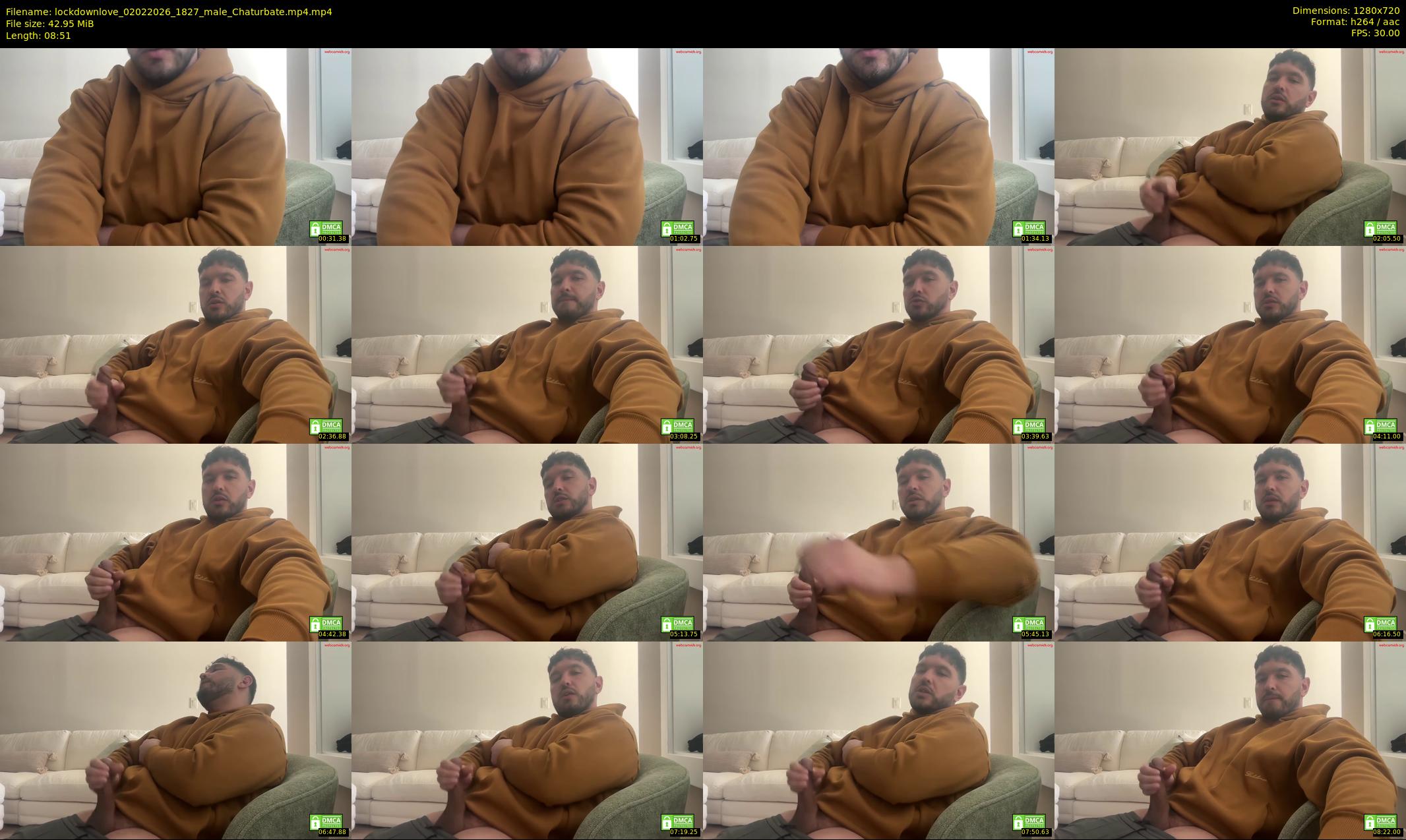 lockdownlove — 9 minute Chaturbate male cam show recording, 720p, Feb 2, 2026
