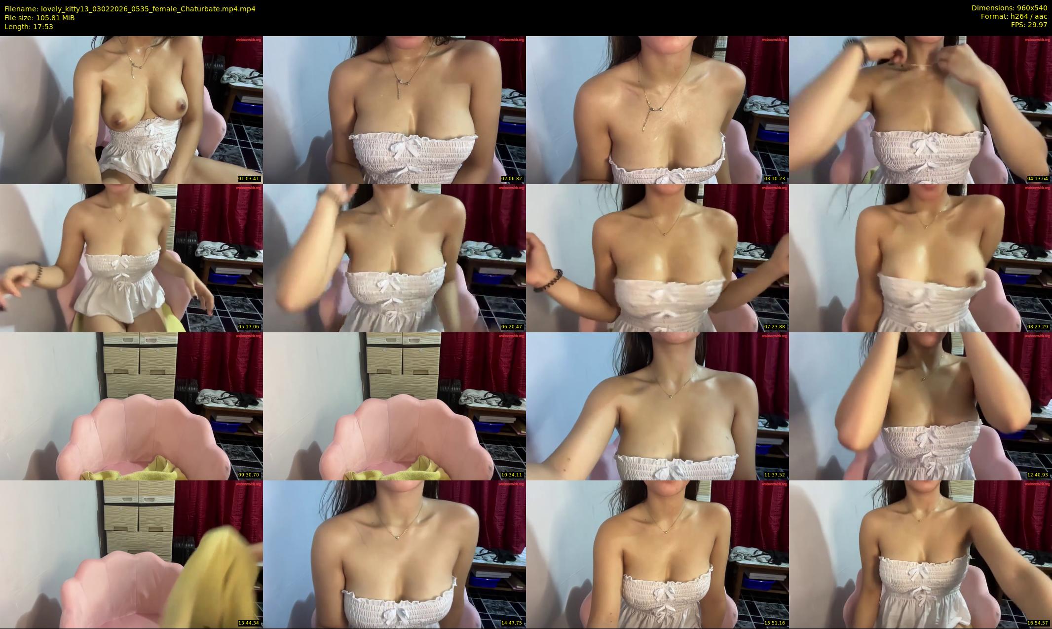 lovely_kitty13 — 18 minute Chaturbate female cam show recording, 480p, Feb 3, 2026