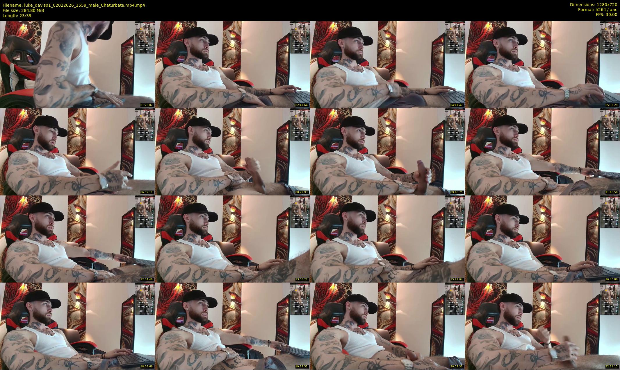 luke_davis01 — 24 minute Chaturbate male cam show recording, 720p, Feb 2, 2026