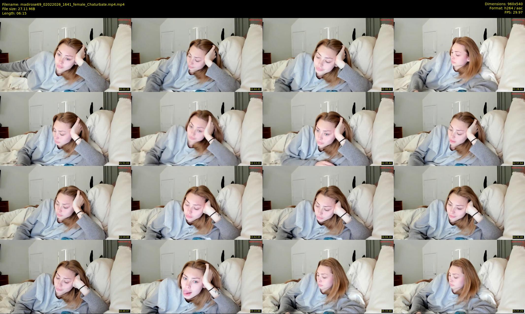 madirose69 — 7 minute Chaturbate female cam show recording, 480p, Feb 2, 2026