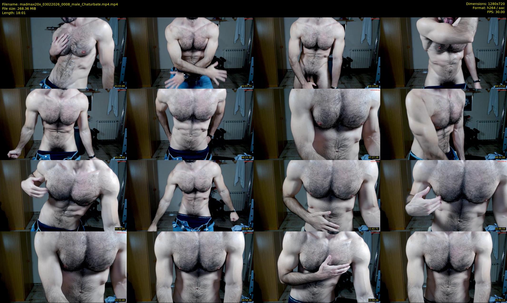 madmax20x — 19 minute Chaturbate male cam show recording, 720p, Feb 3, 2026