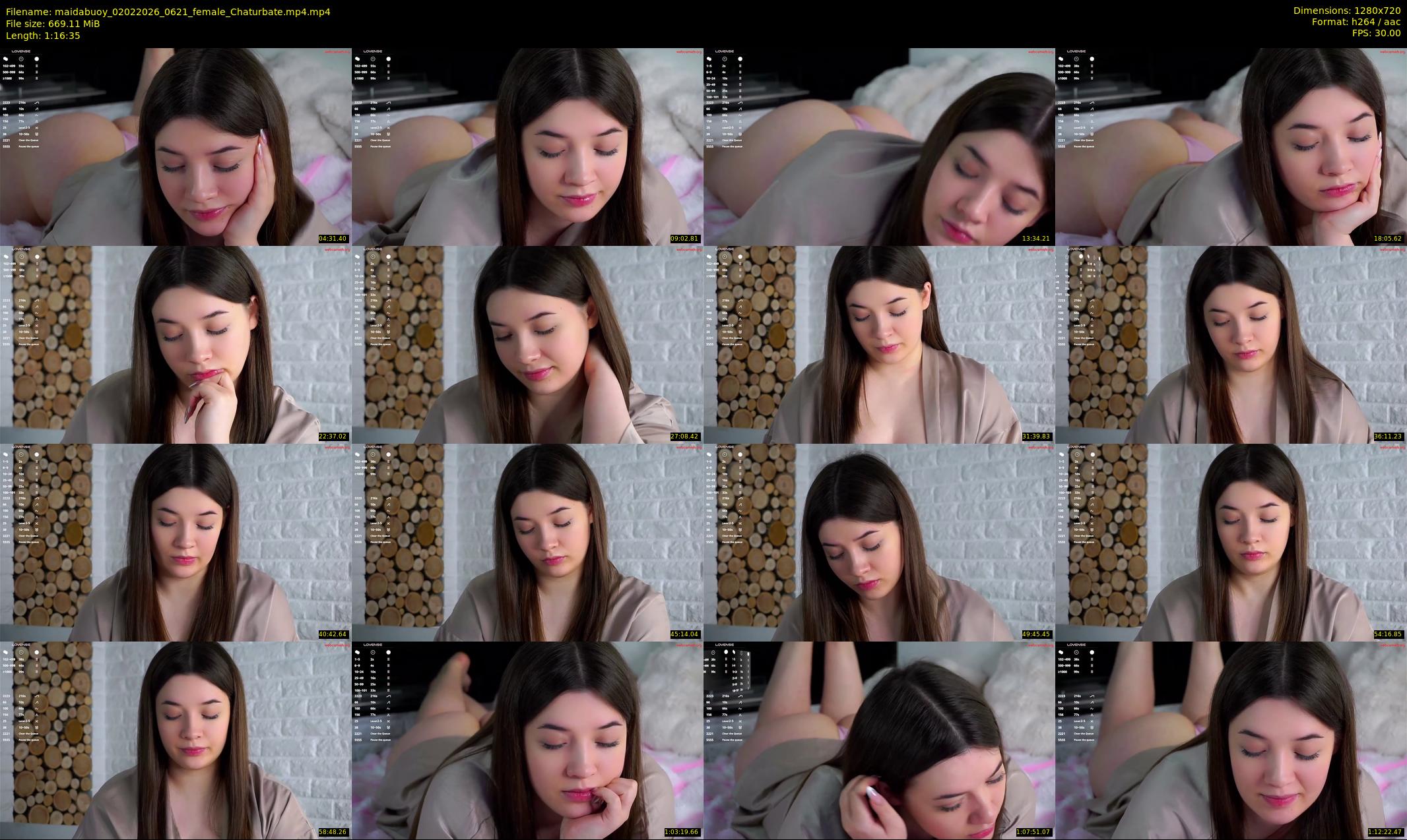 maidabuoy — 77 minute Chaturbate female cam show recording, 720p, Feb 2, 2026