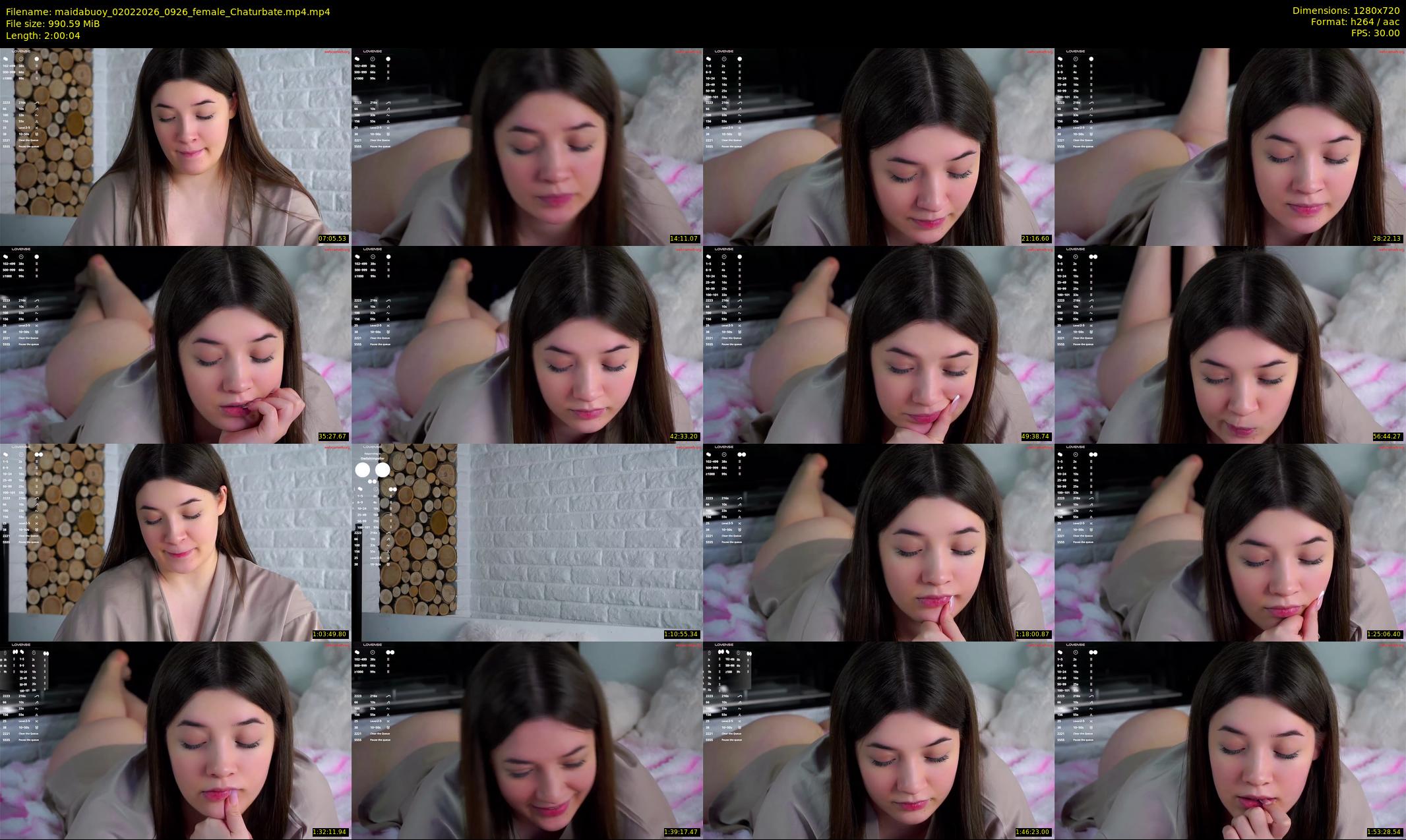 maidabuoy — 121 minute Chaturbate female cam show recording, 720p, Feb 2, 2026